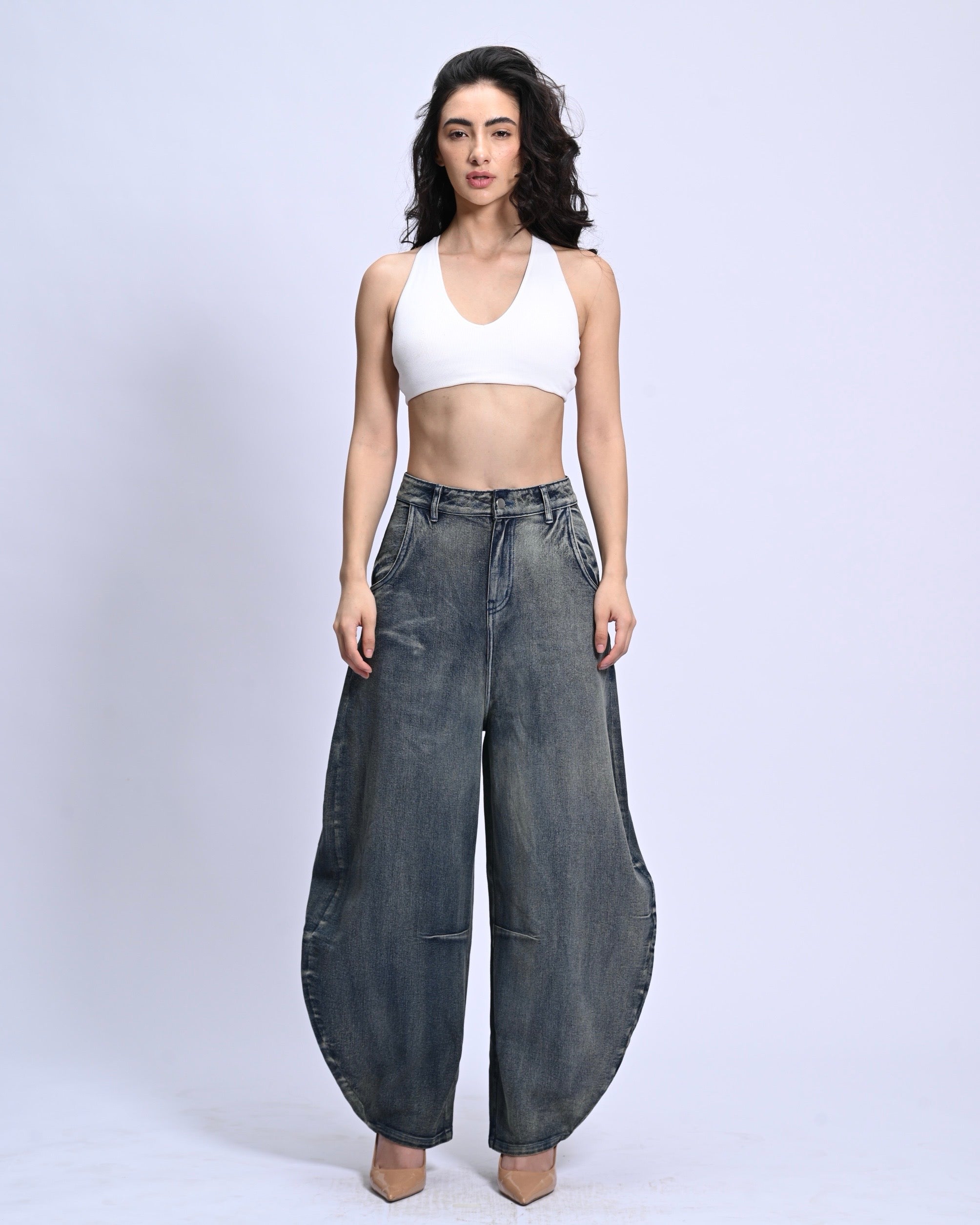 Barrel Cut Denim