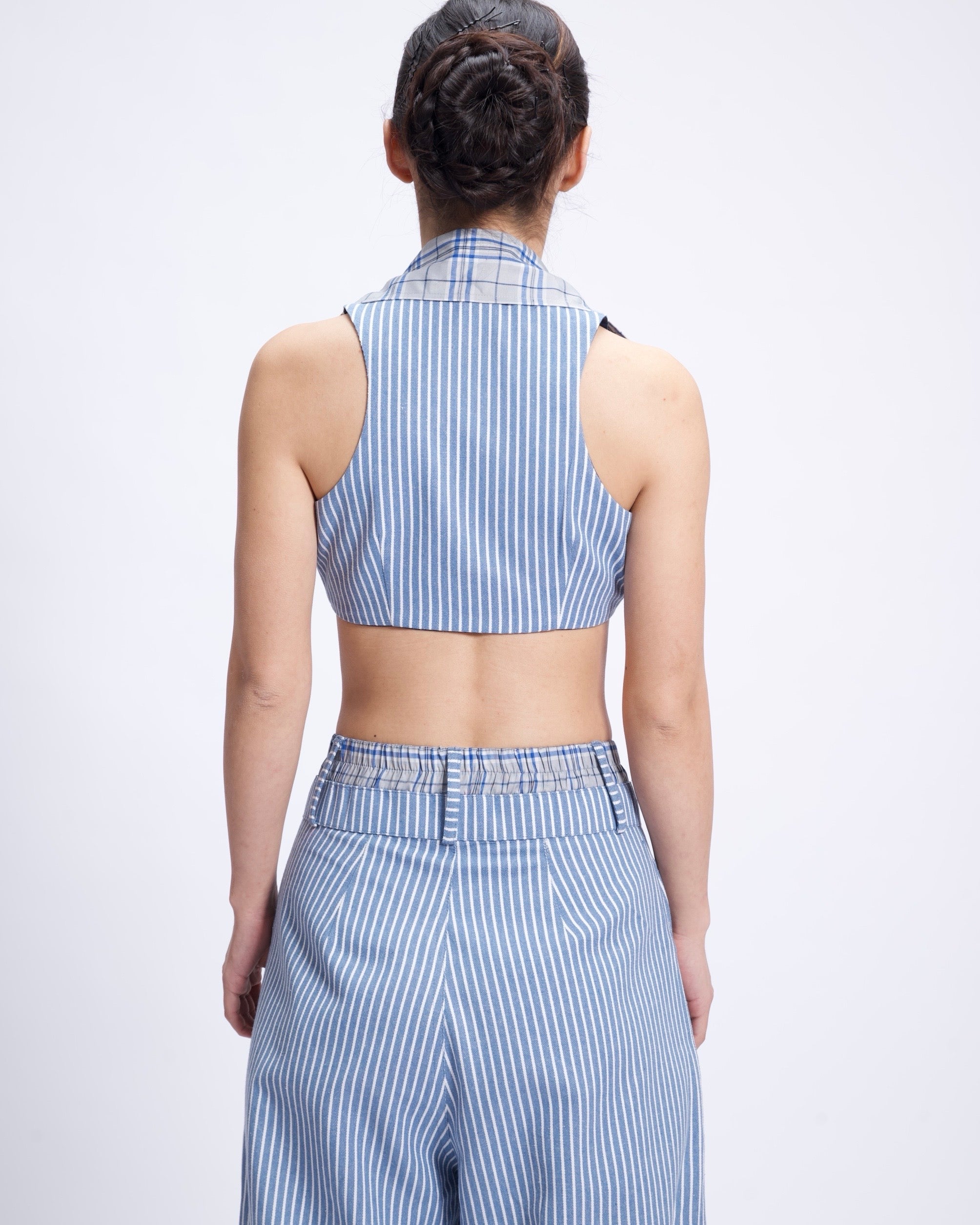 Luna Stripe Halter Top