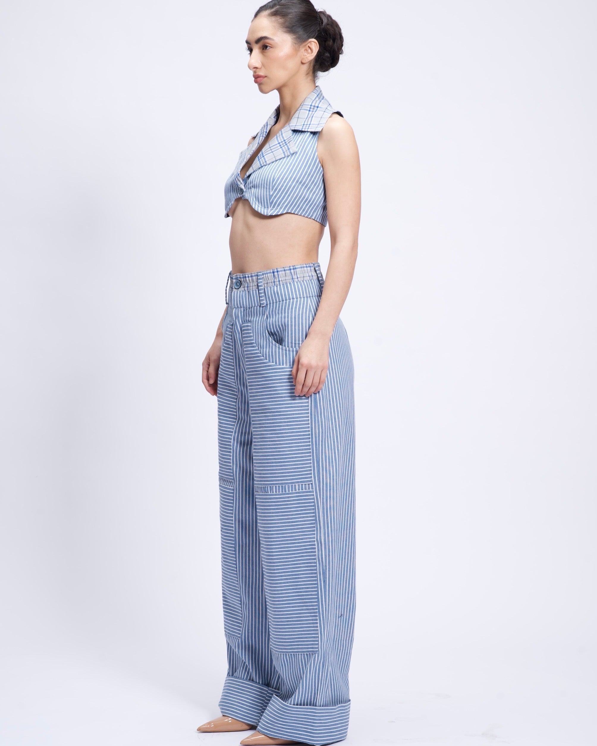 Luna Stripe Trouser