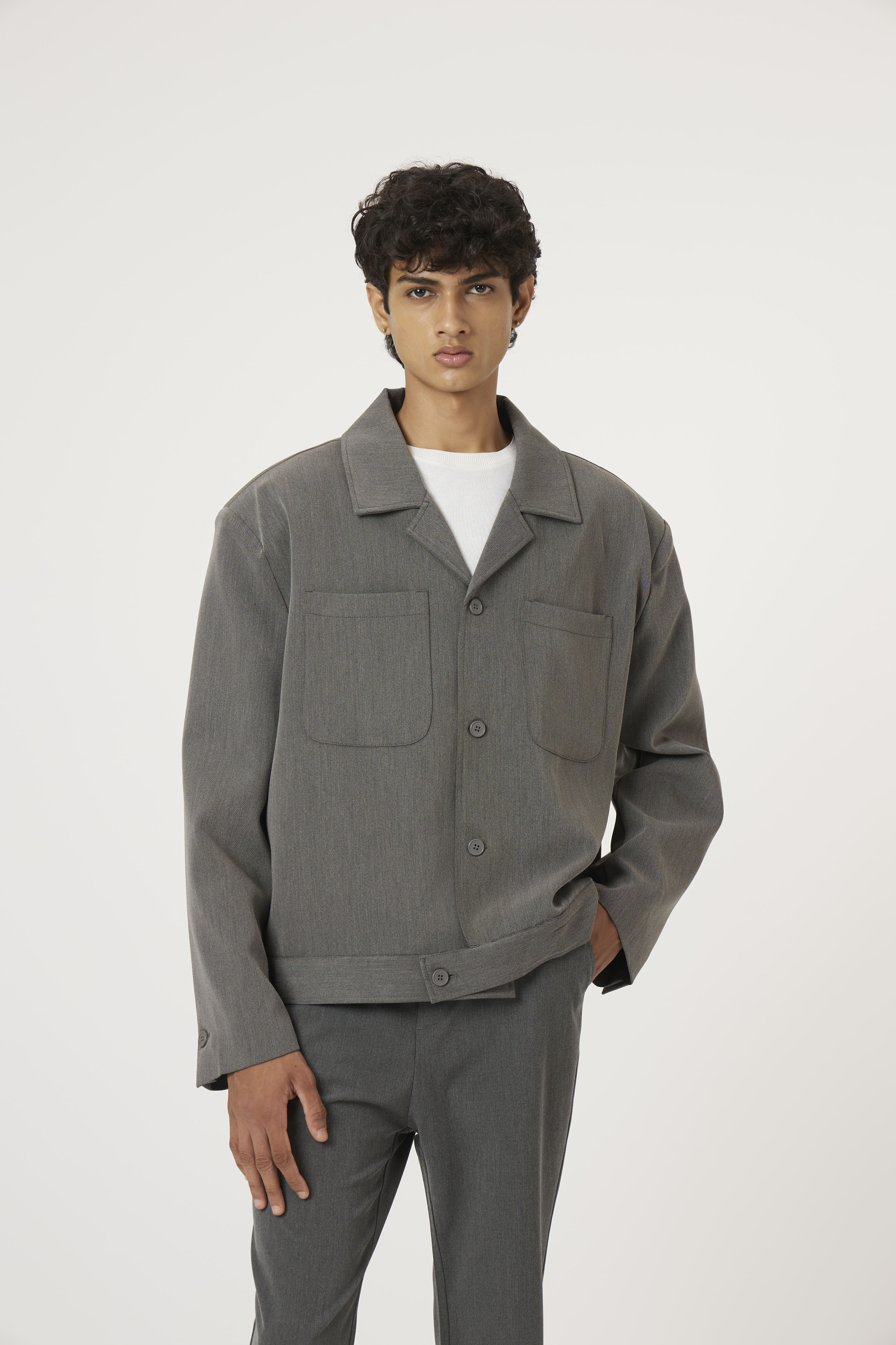 power tuck jacket