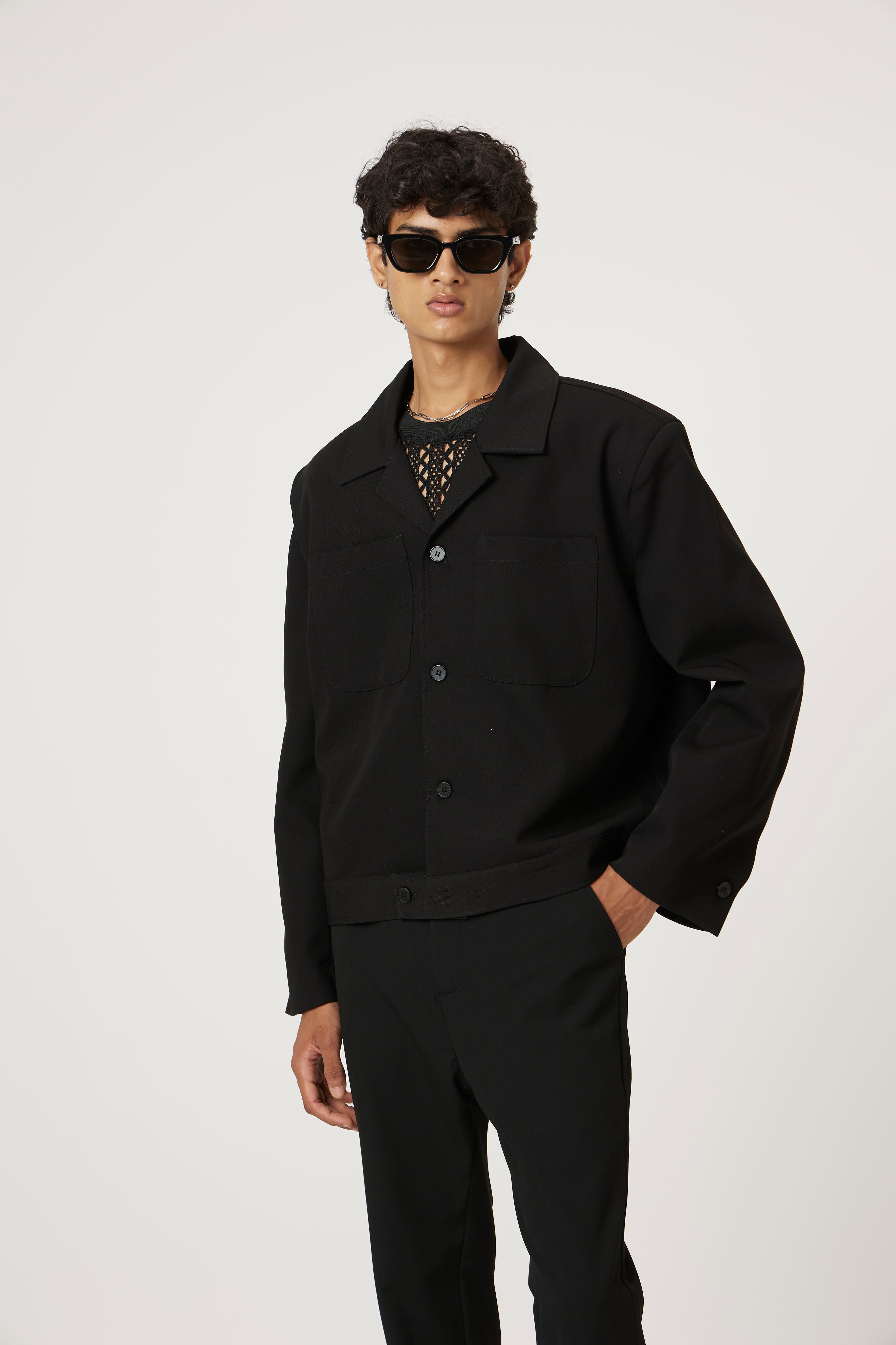 power tuck jacket