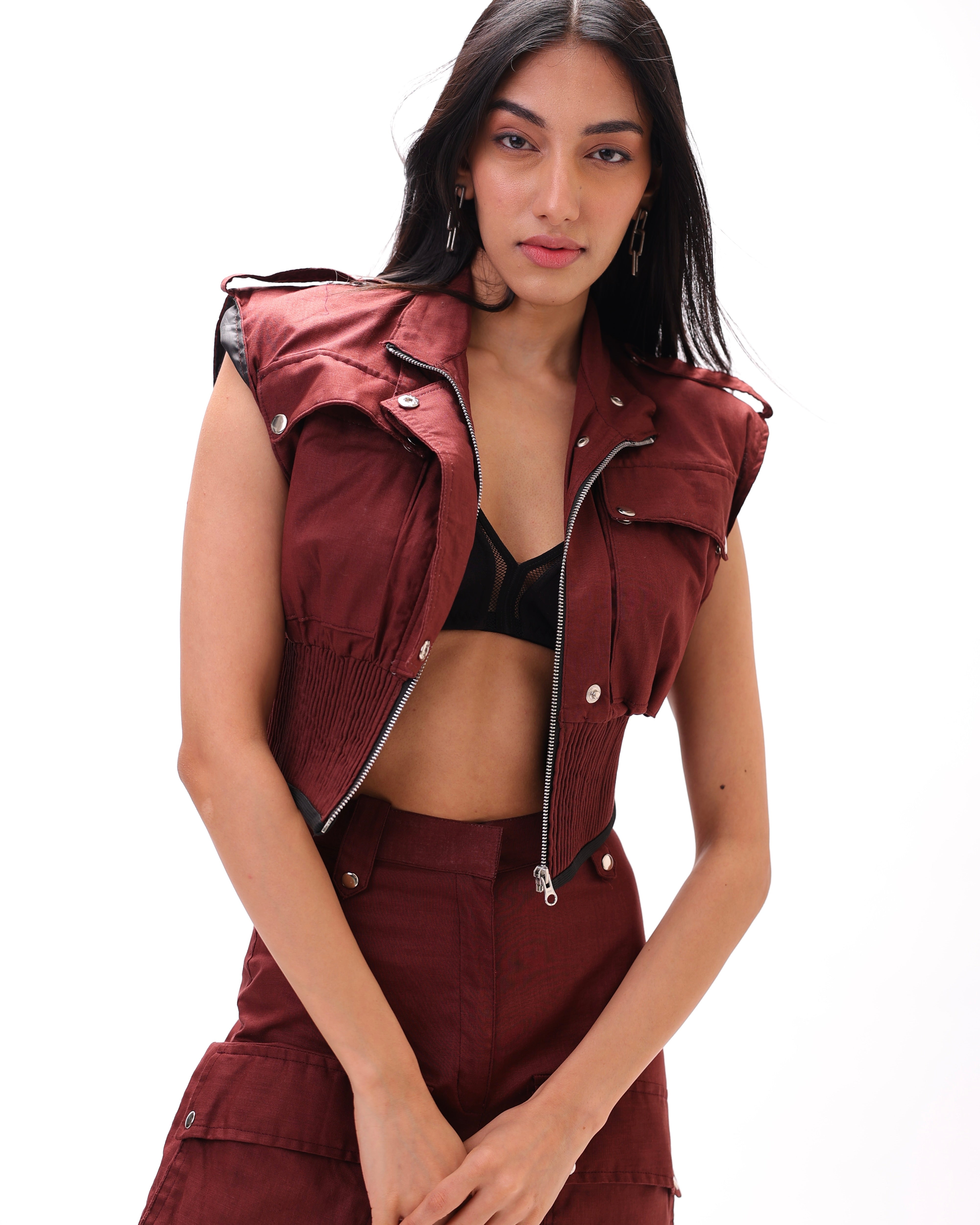 Leo Aura Ribbed Vest