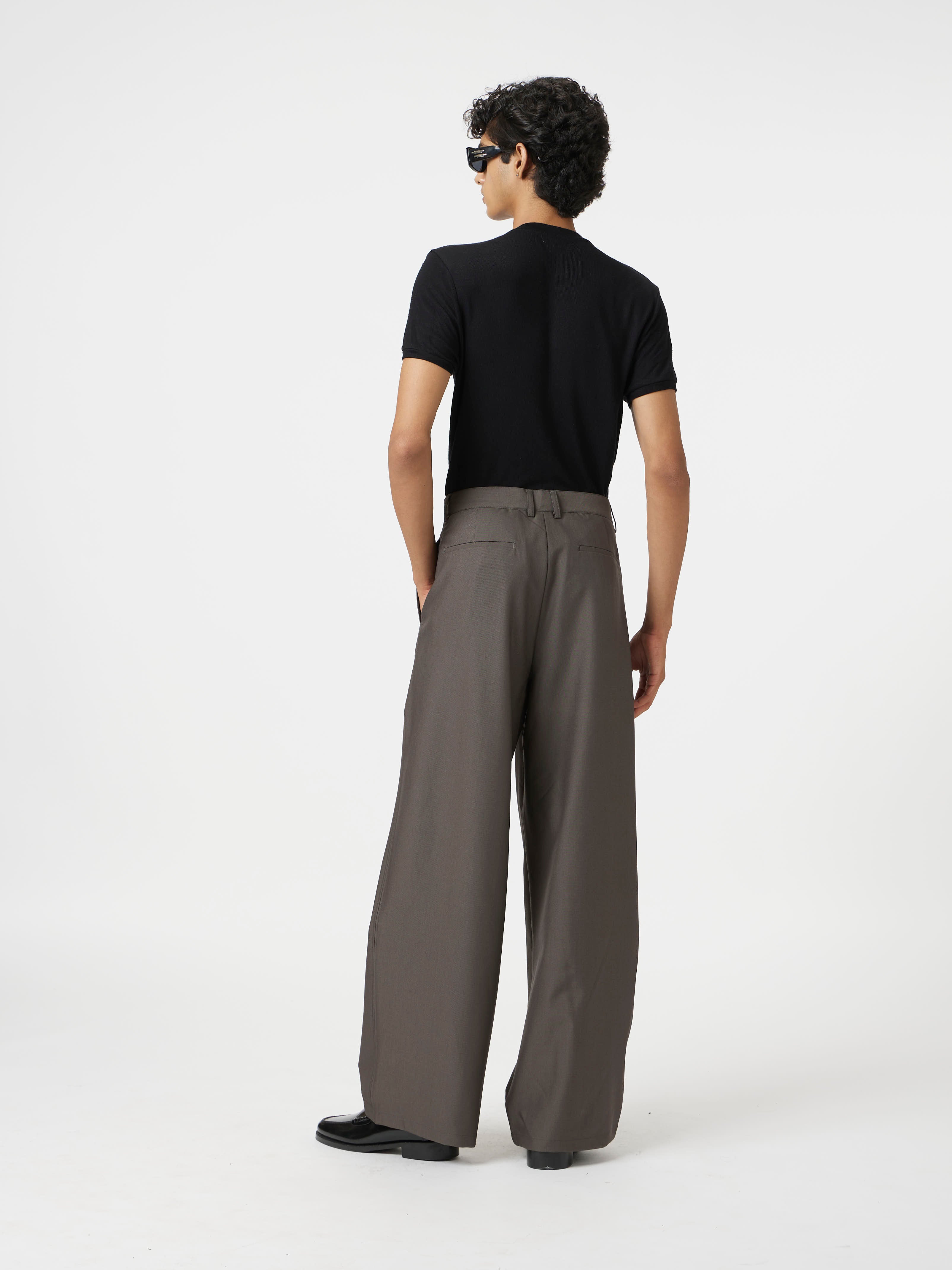 Hidden Pleat Pants