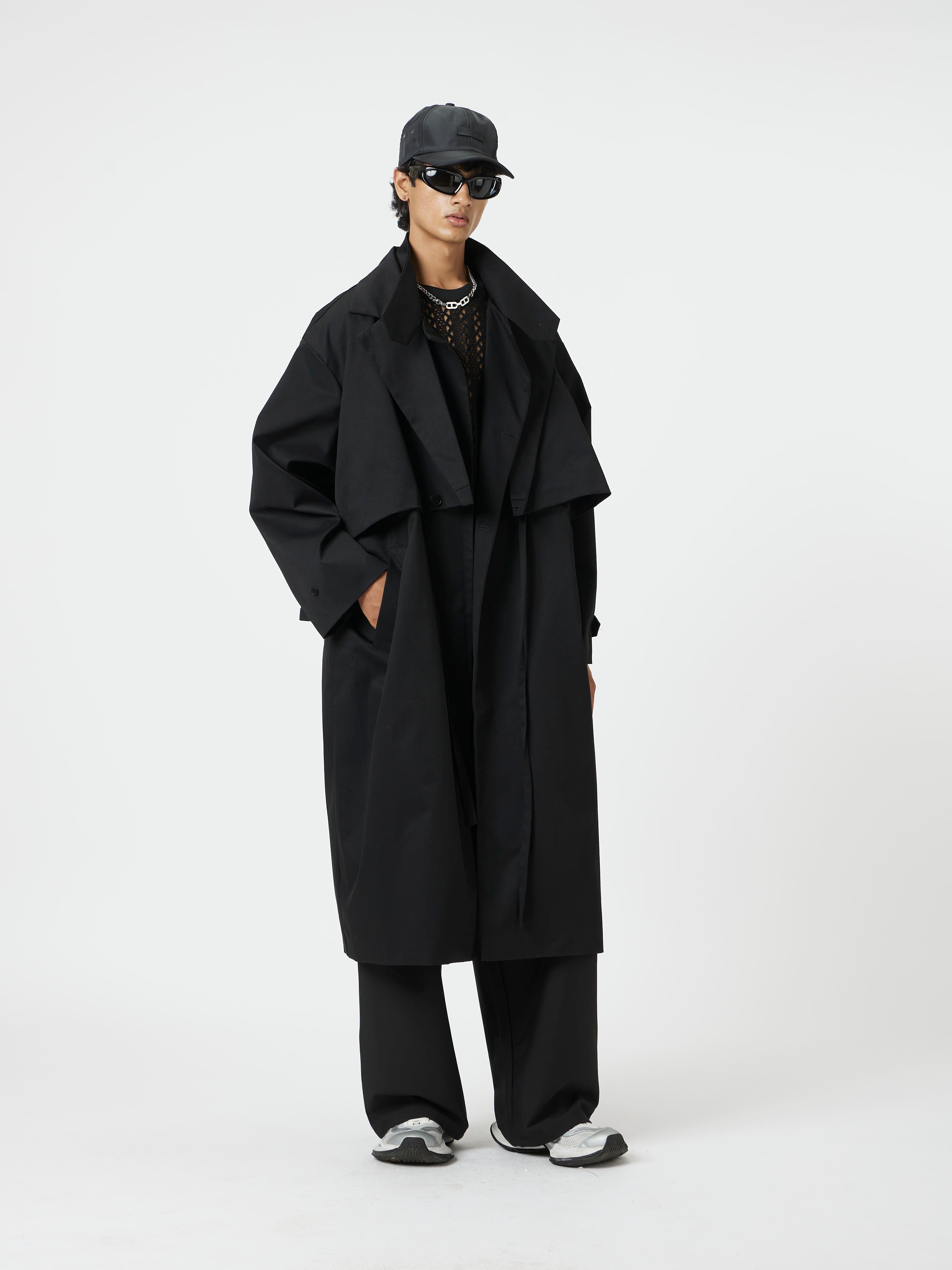 vintage wash trench