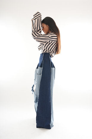 Georgie Corset Denim