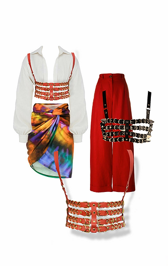 Multi Layer Under Bust Belt
