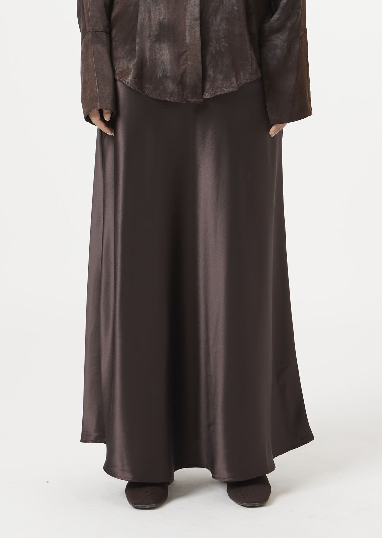 Breezy Satin Skirt
