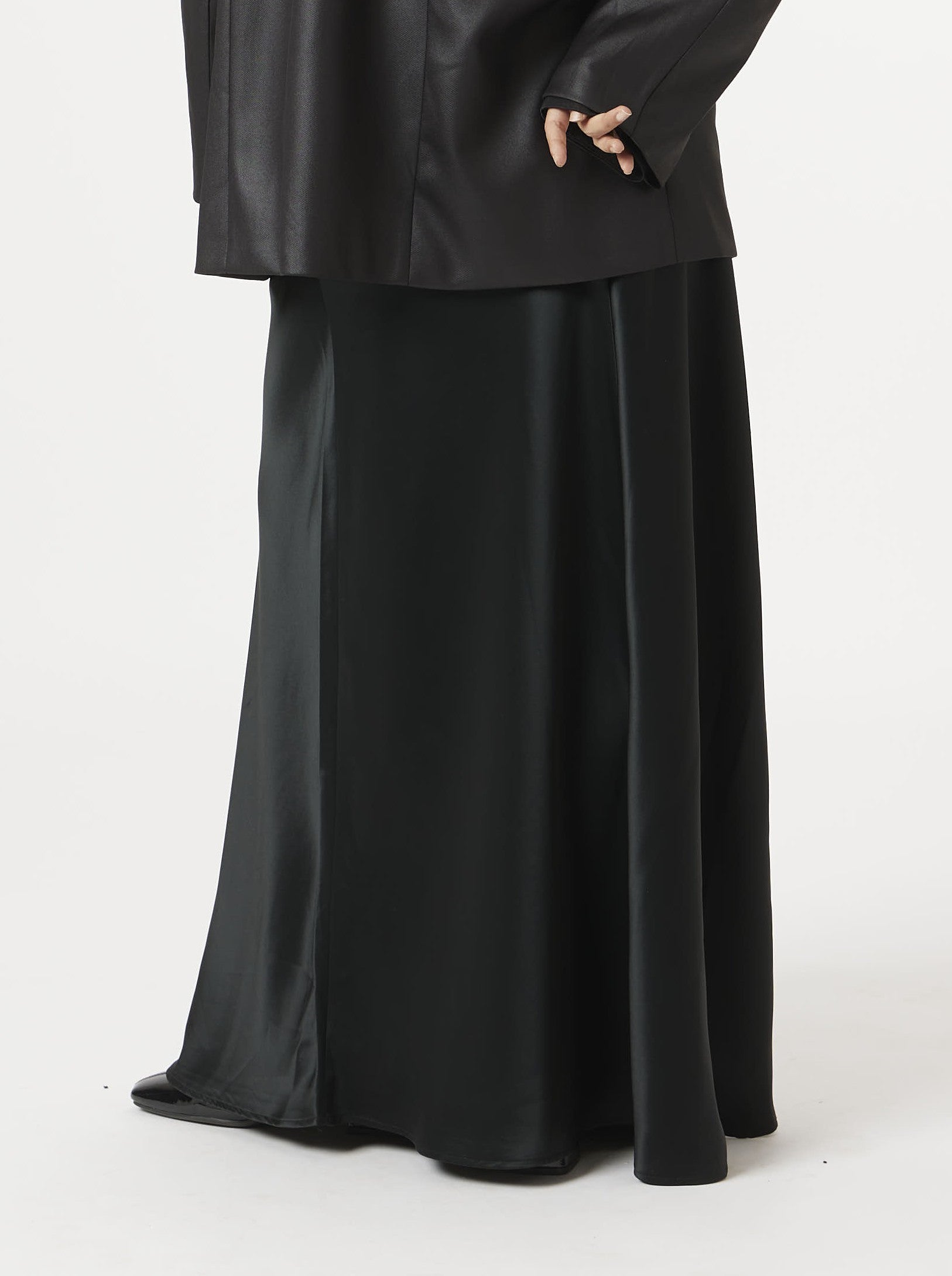 Breezy Satin Skirt