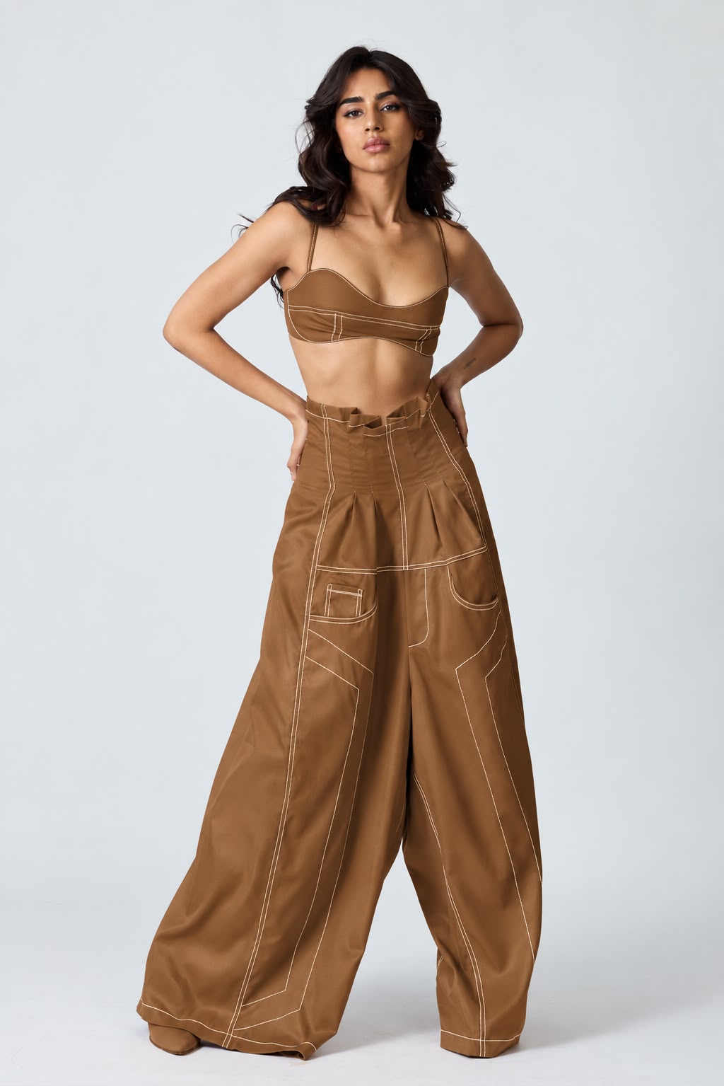Erryn Tan Georgie Corset Denim