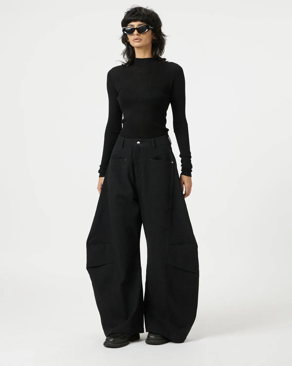 Black Full Orbit Pants