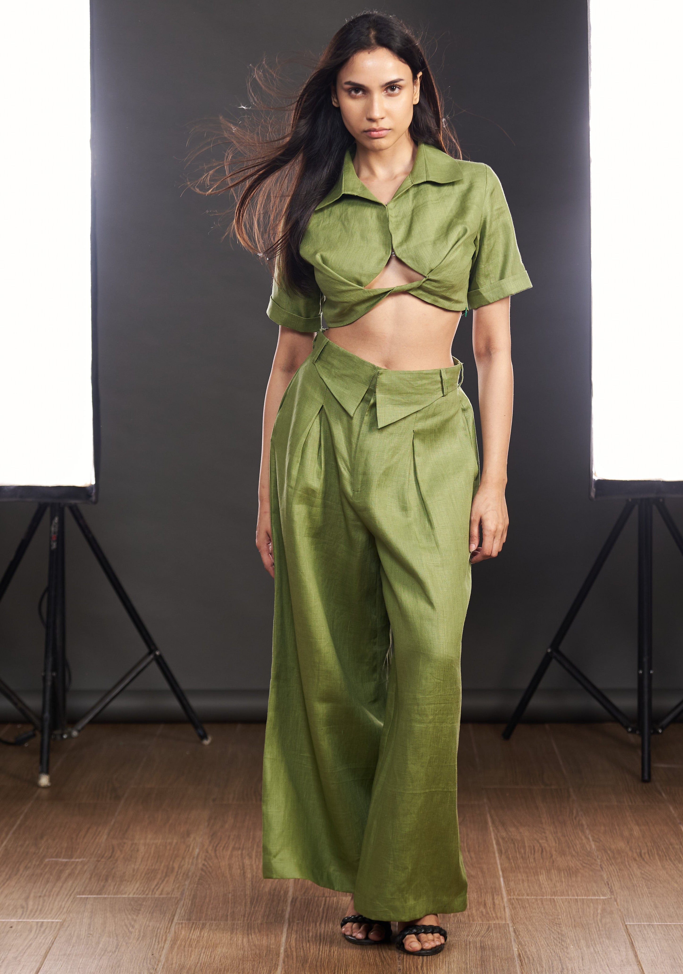 Meadow Foldover Pants