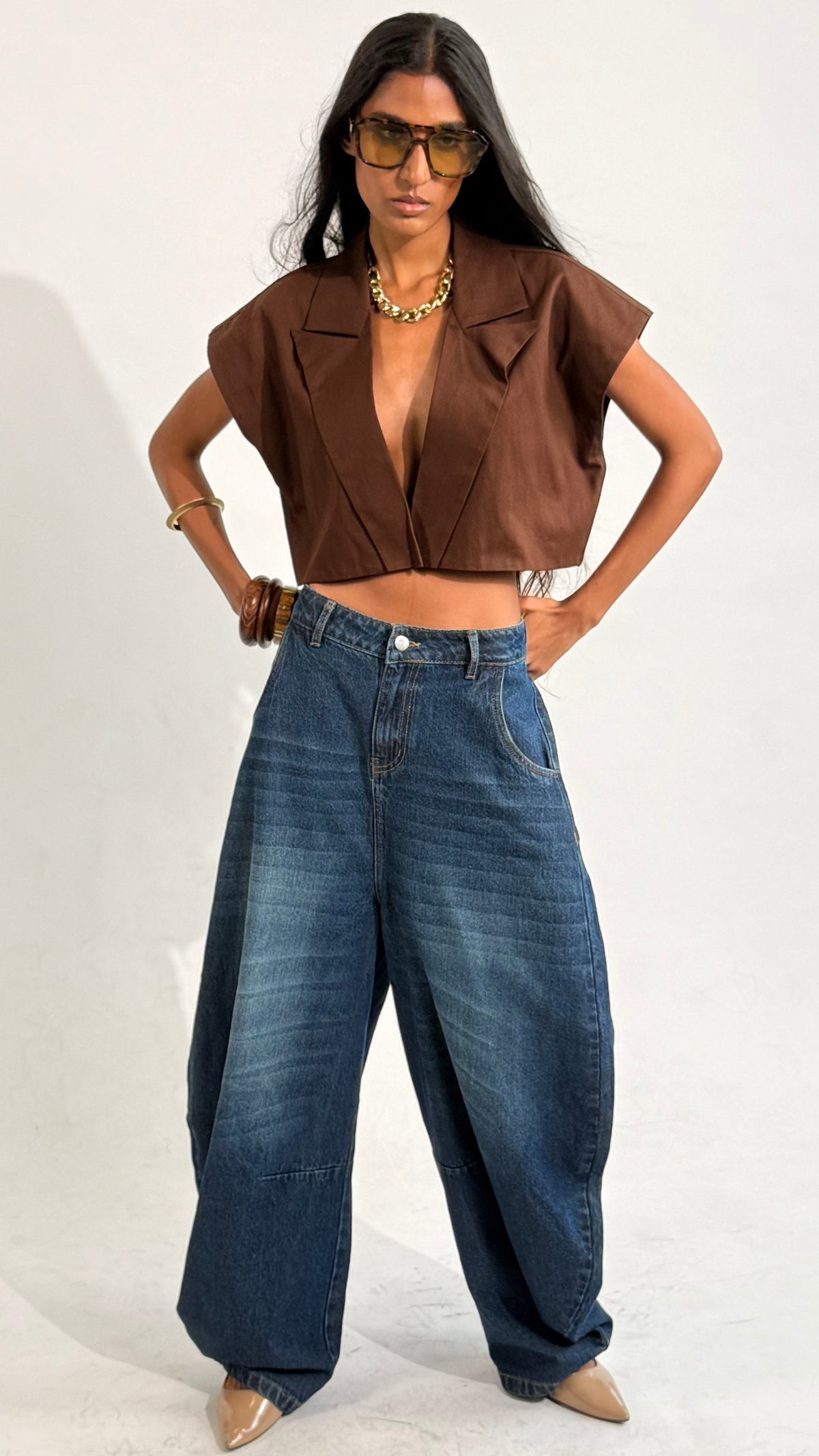 Barrel Cut Denim