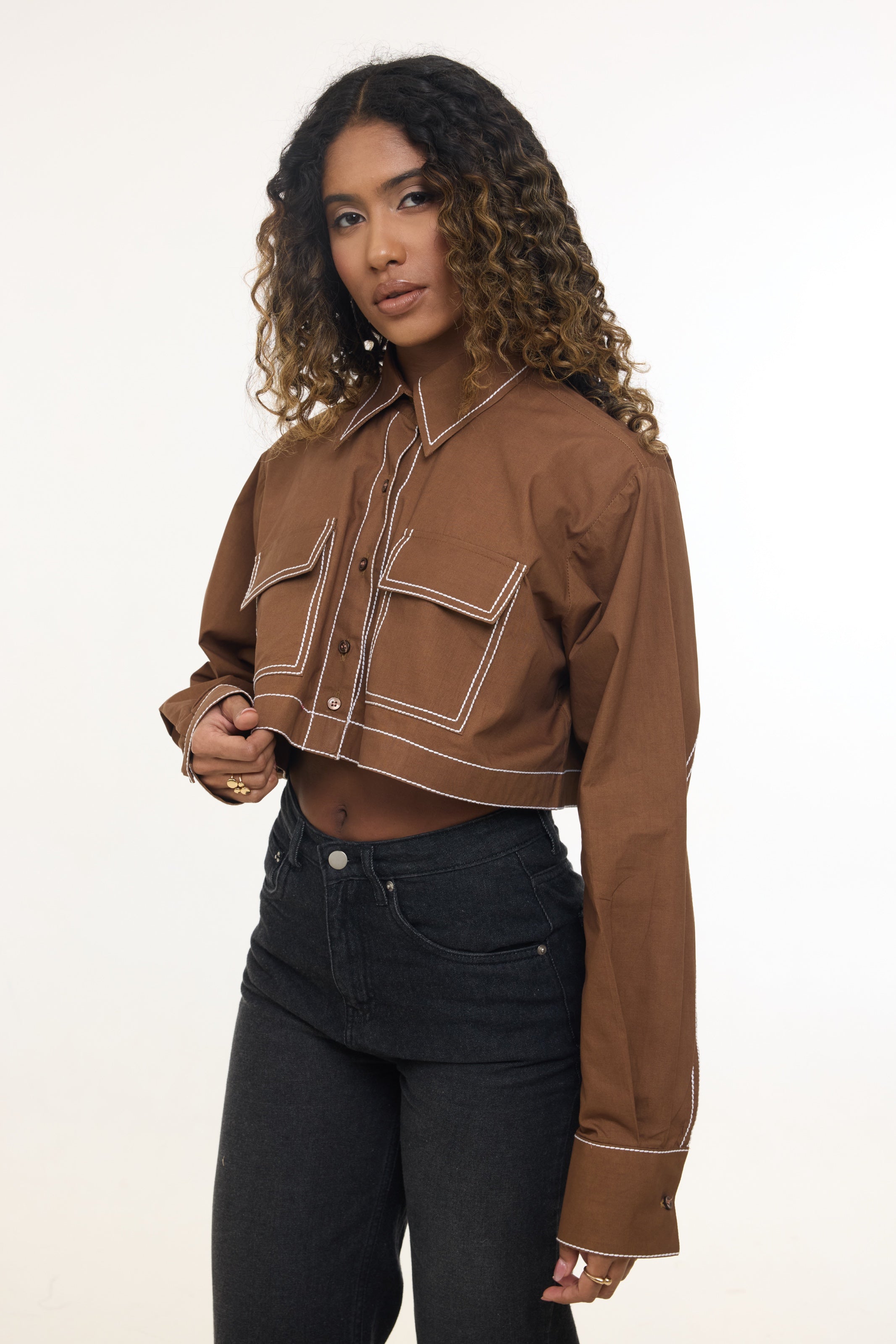 Erryn Crop Shirt