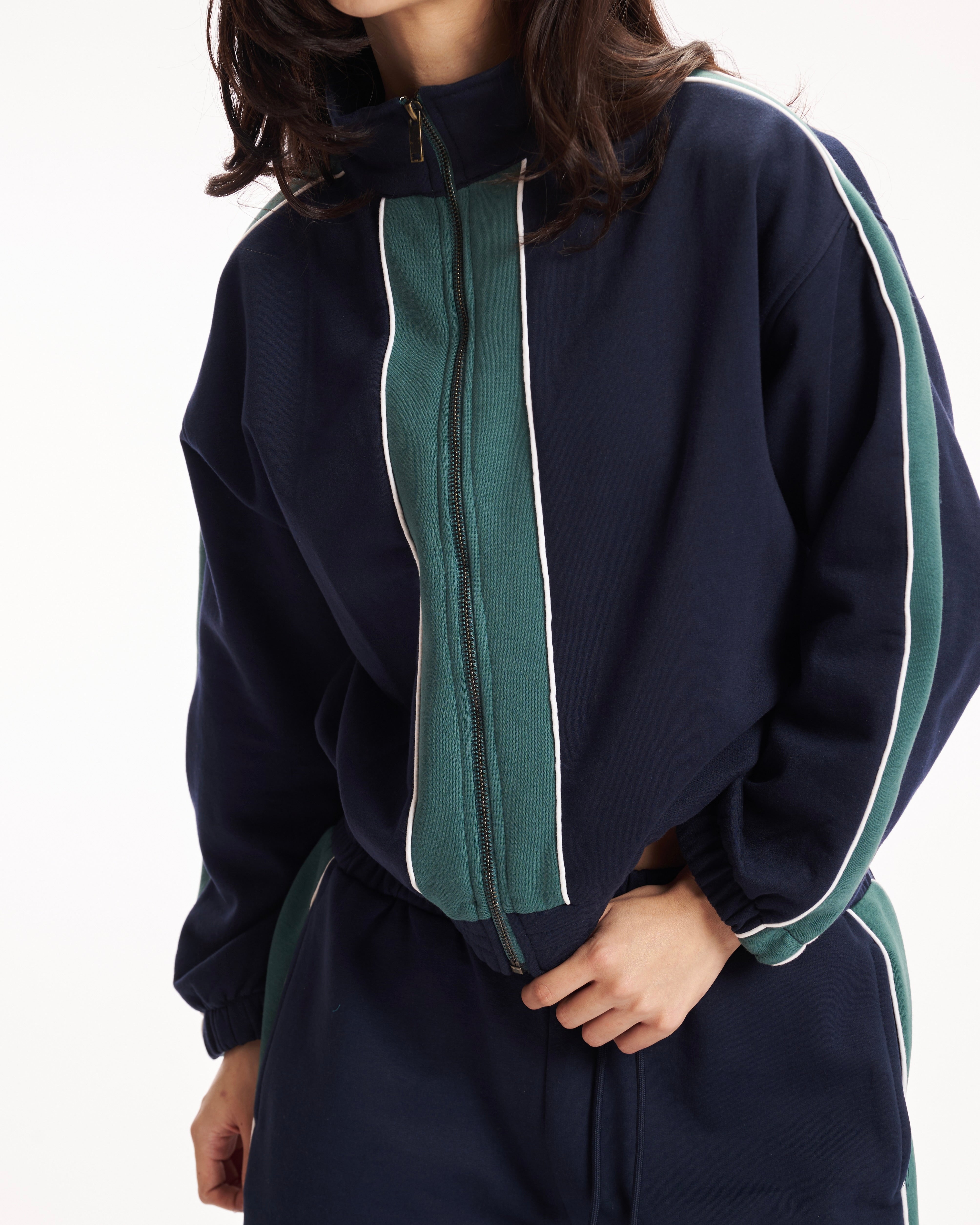 Blue Reign Bomber Jacket