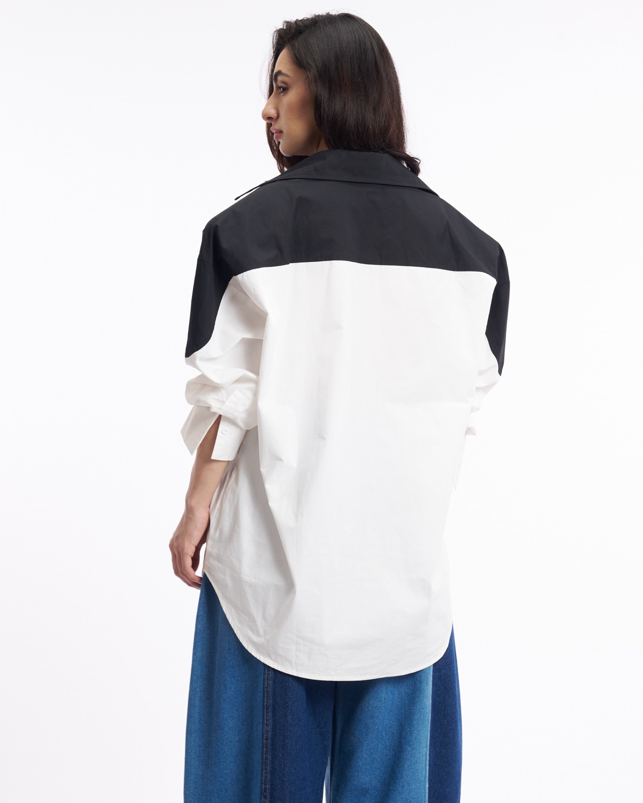 Colour Block Shirt