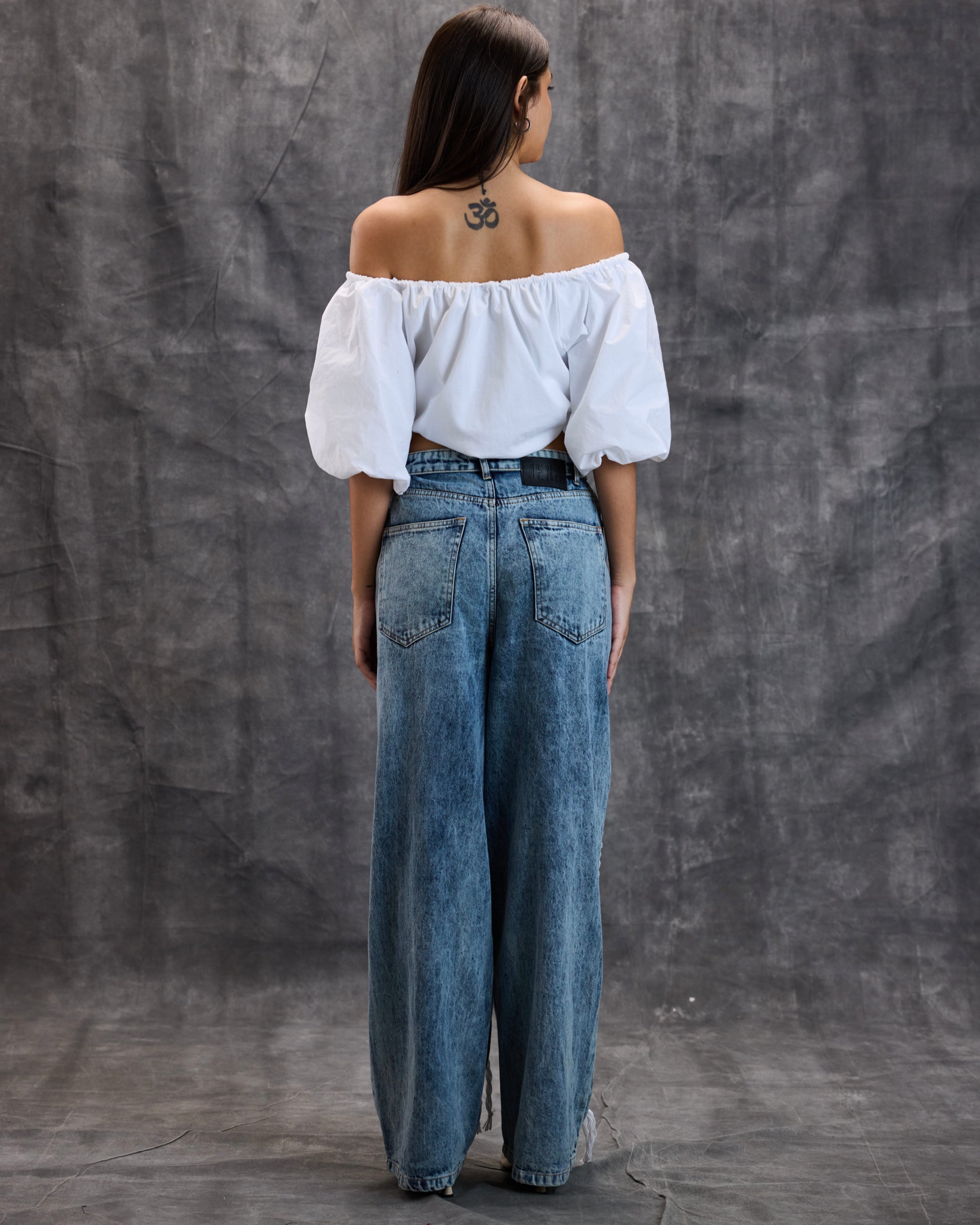 Embroidered Denim