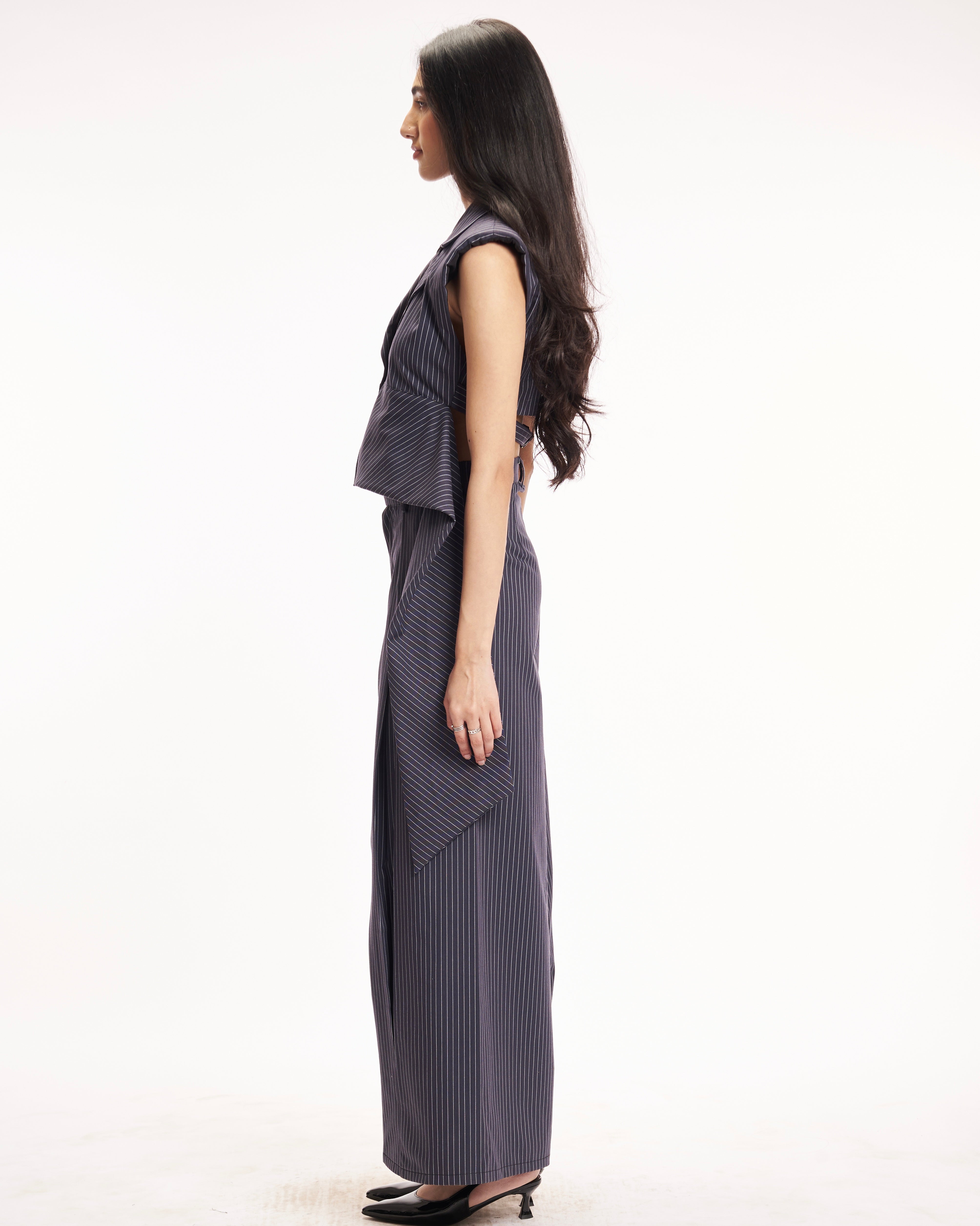 Elin Pinstripe Pants