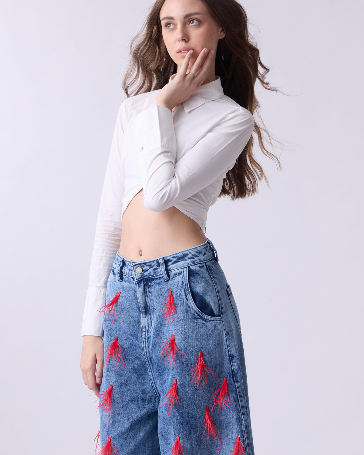 FEATHER DRIFT JEANS