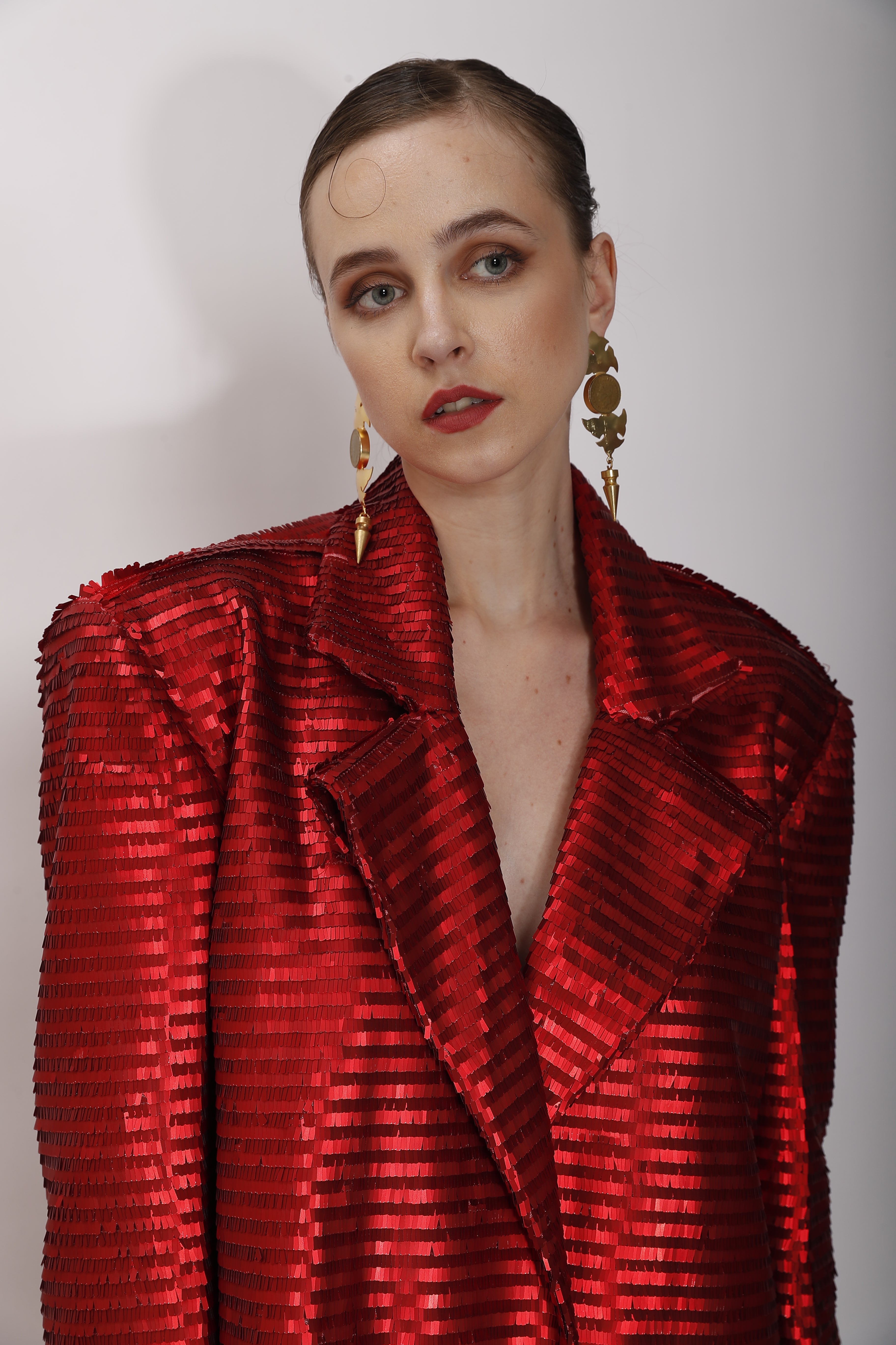 Ruby Sequin Blazer