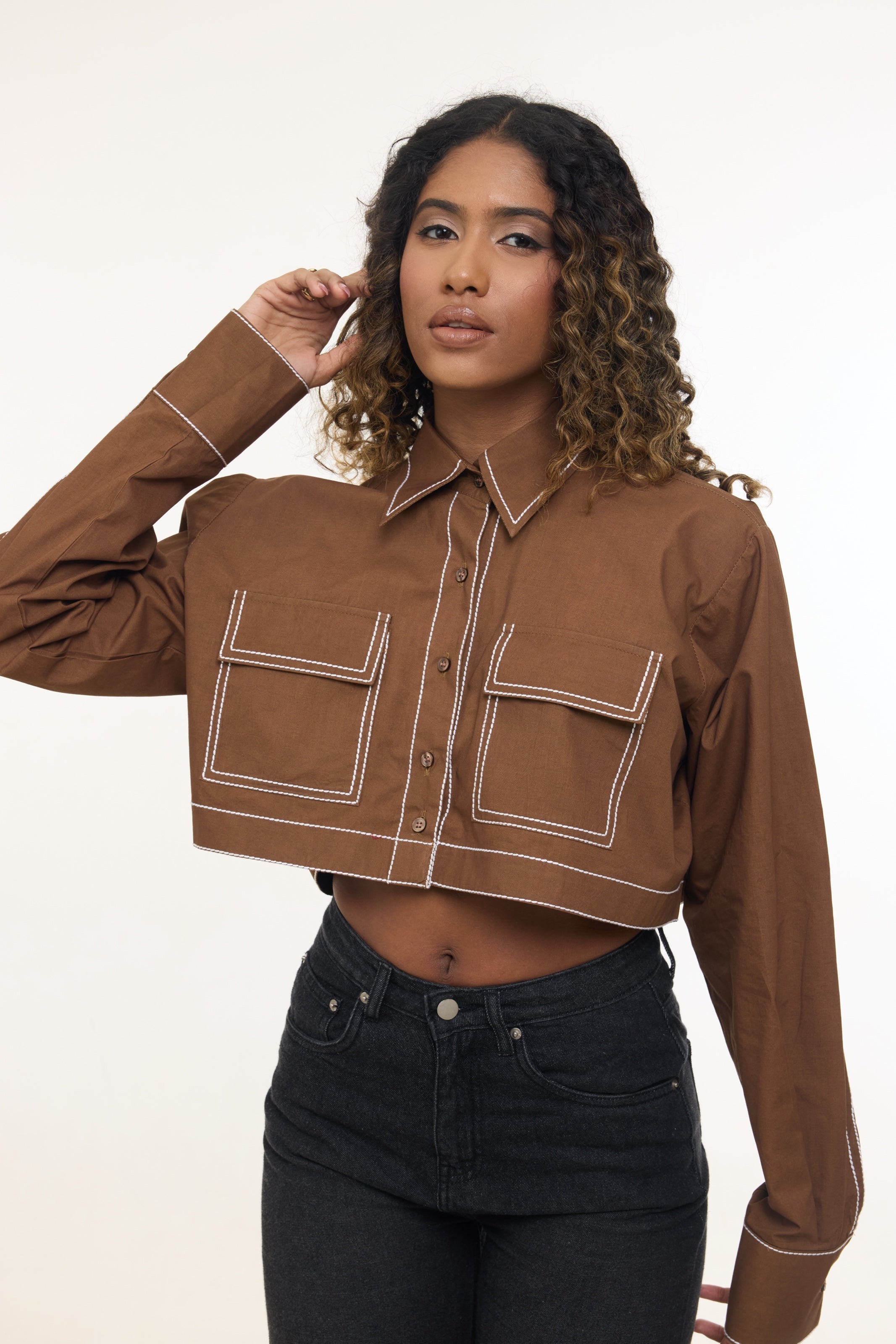 Erryn Crop Shirt