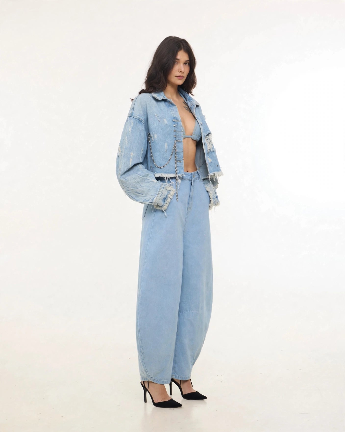 Barrel Cut Denim