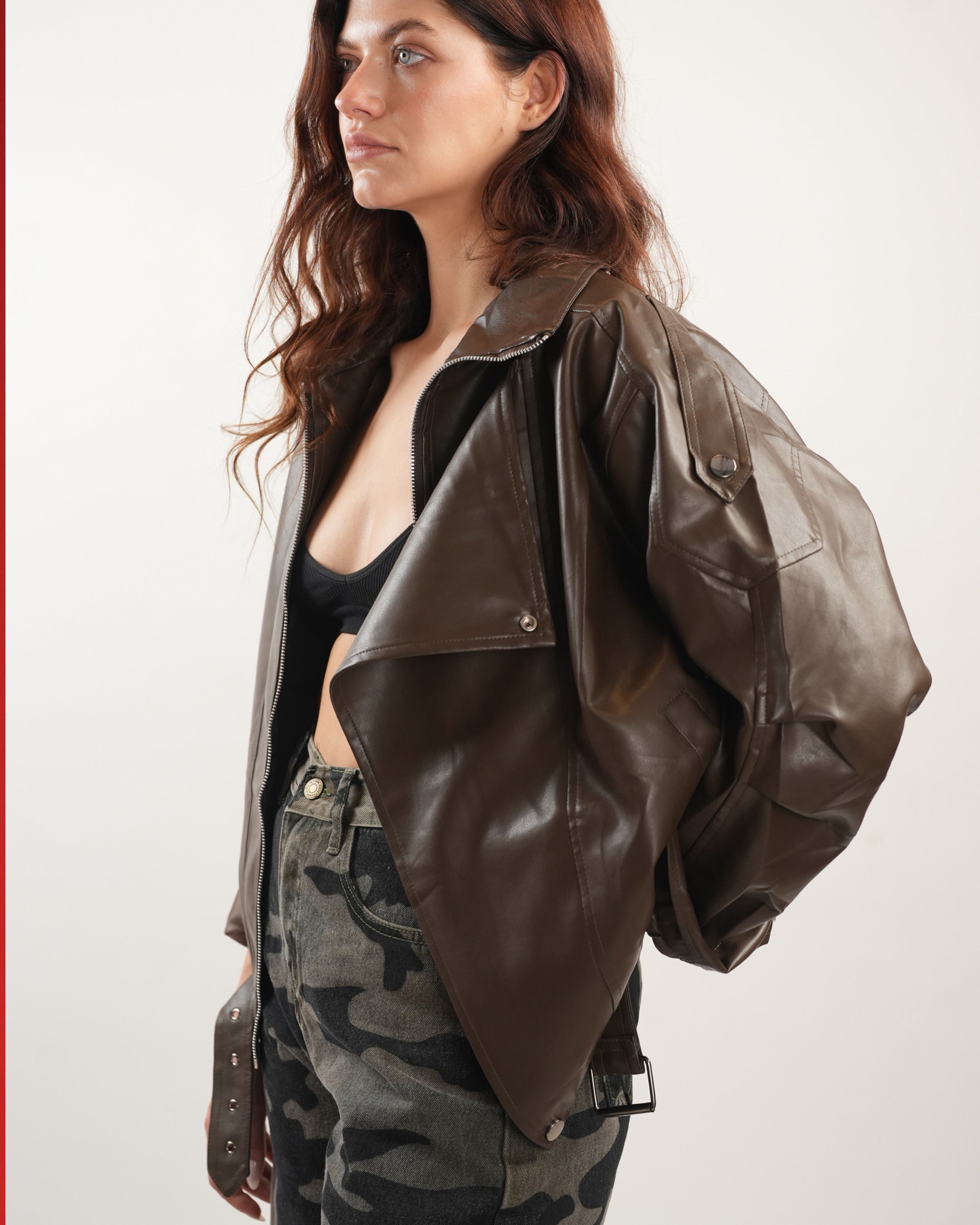 Brown Leather Jacket