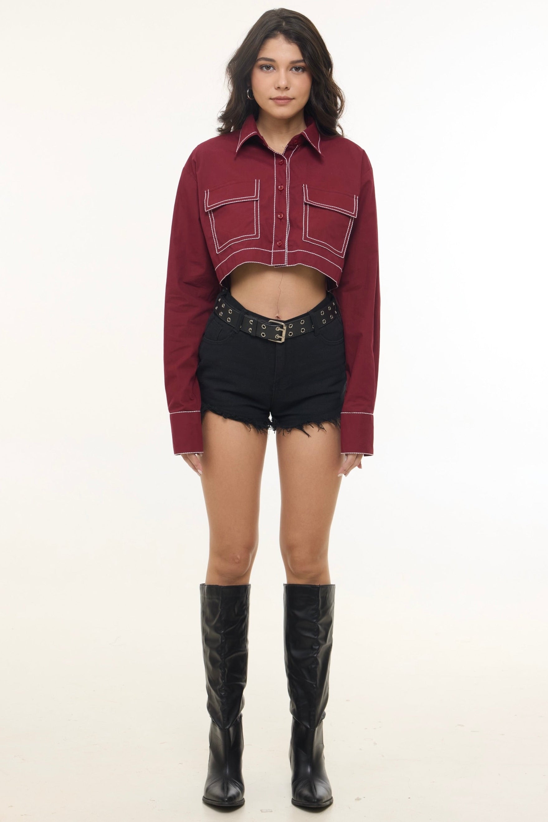 Erryn Crop Shirt