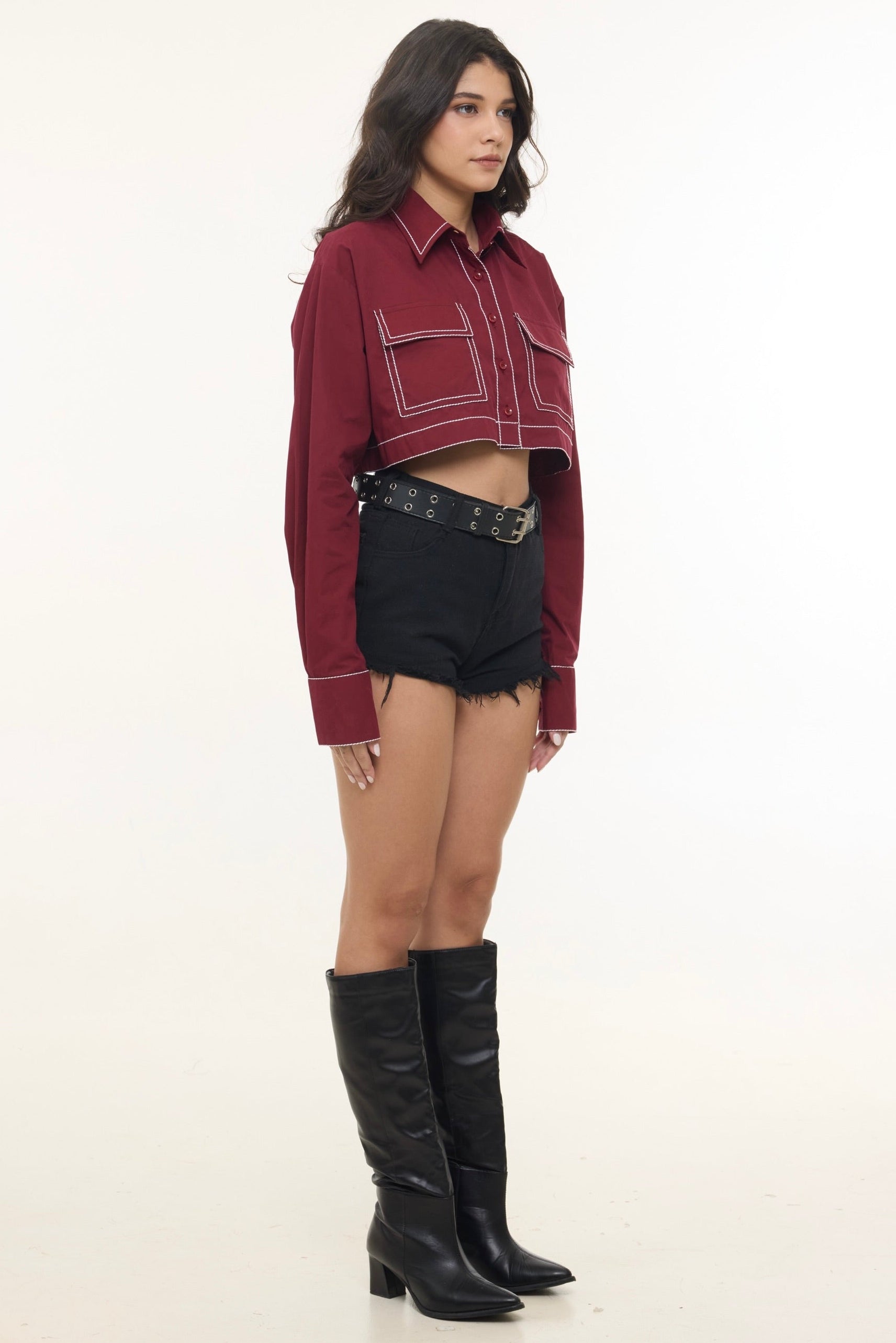 Erryn Crop Shirt