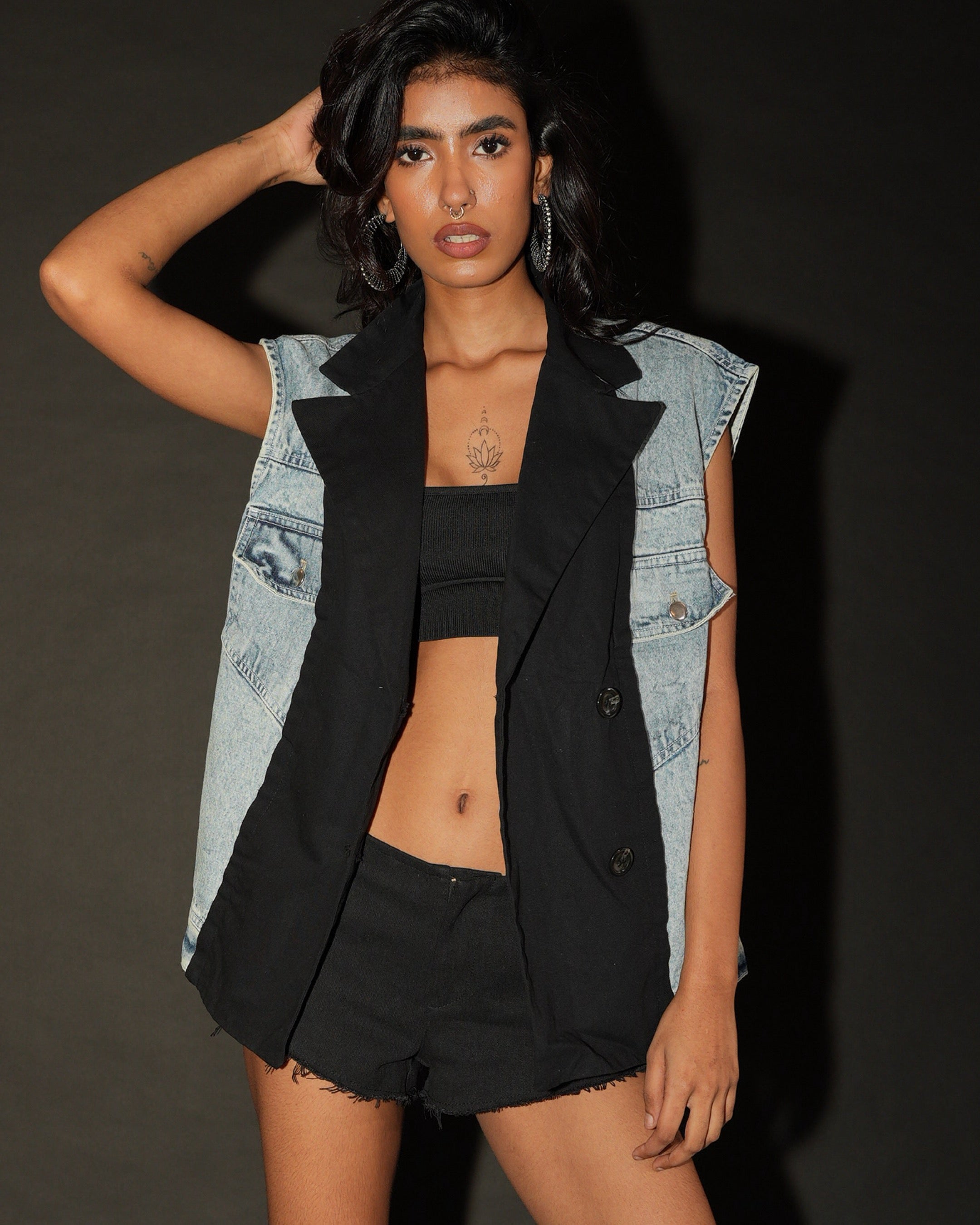 Dual Denim vest