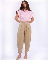 Cora Barrel Fit Trousers