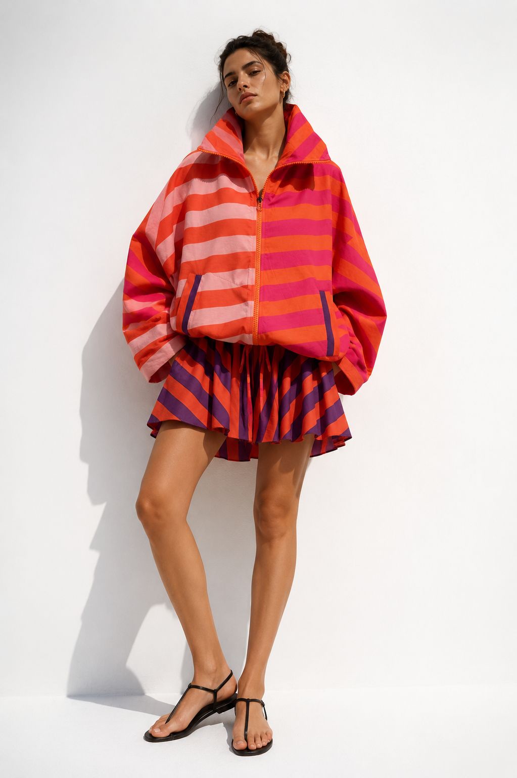 Electric Sangria Skirt