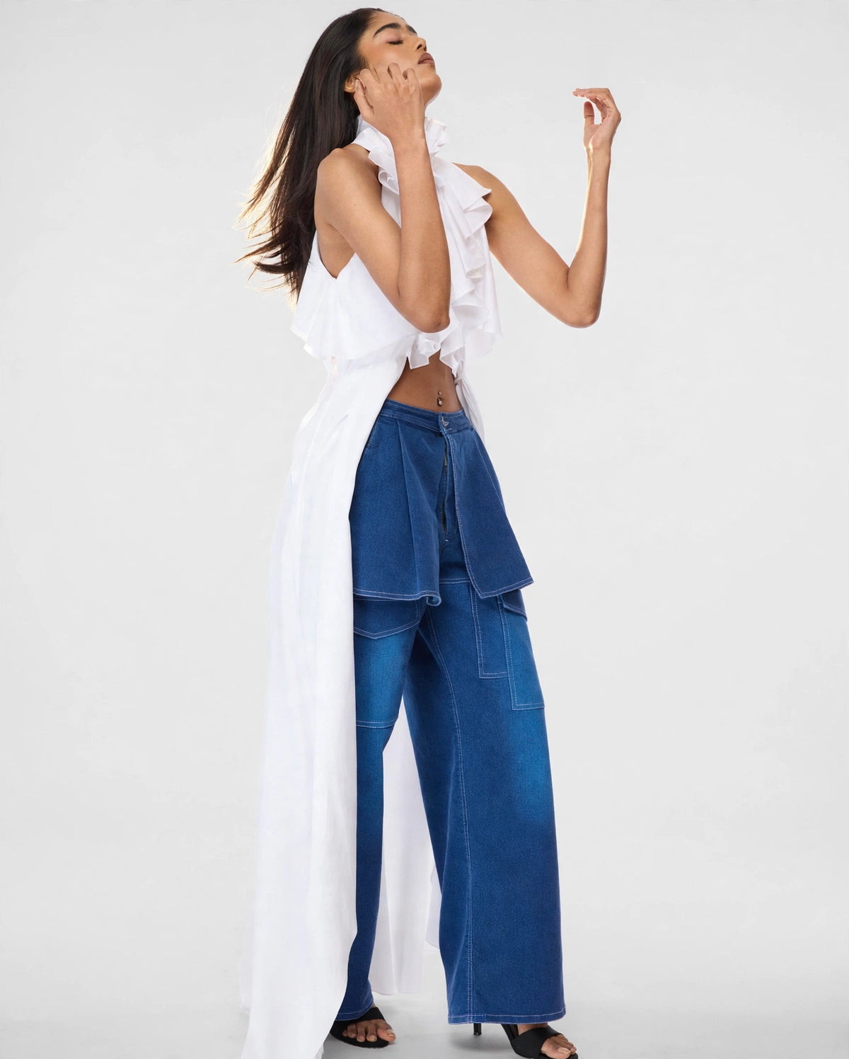 Architectural Drape Shirt