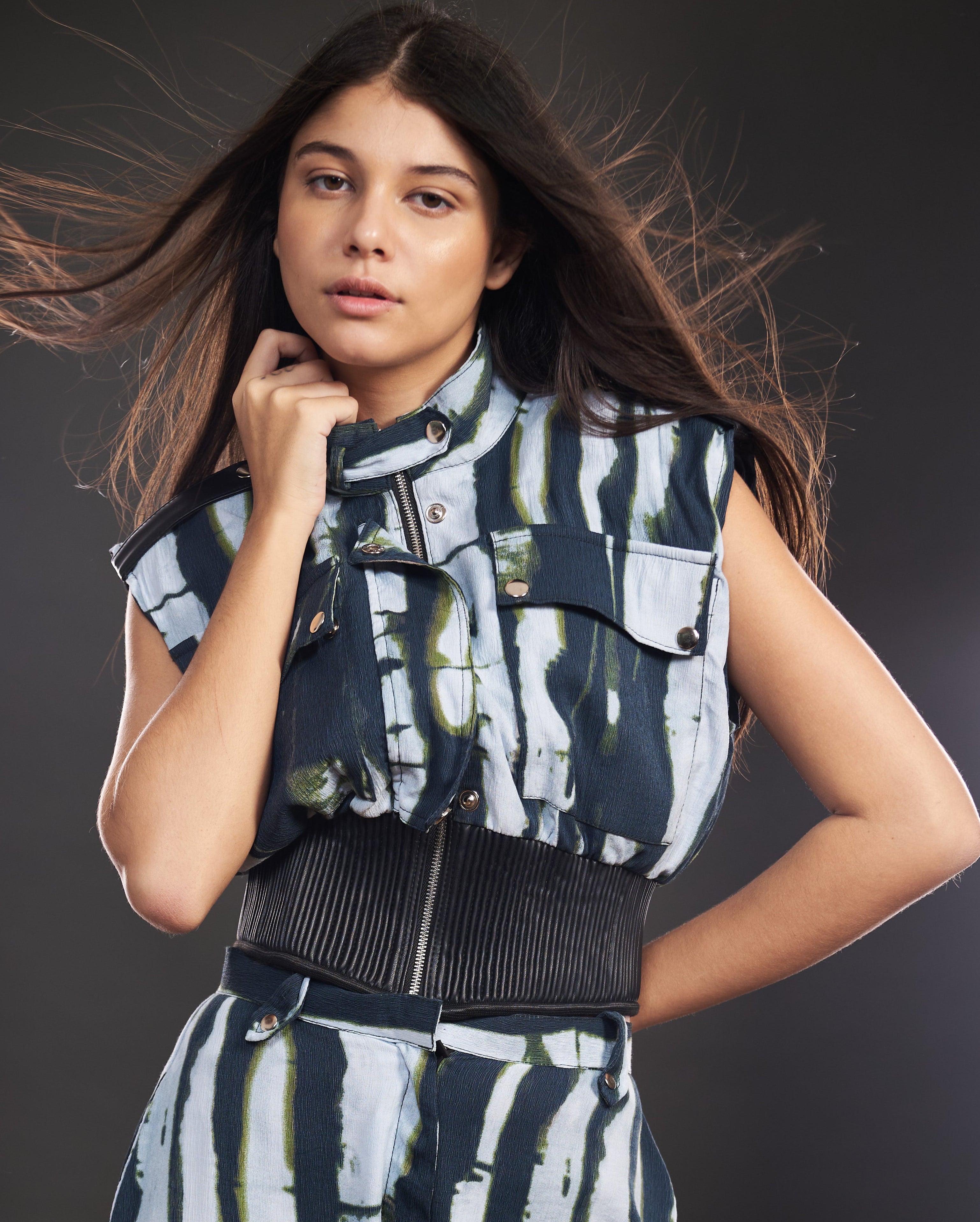 Drift Stripe Utility Vest