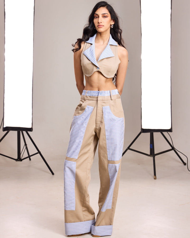 Luna Stripe Trouser