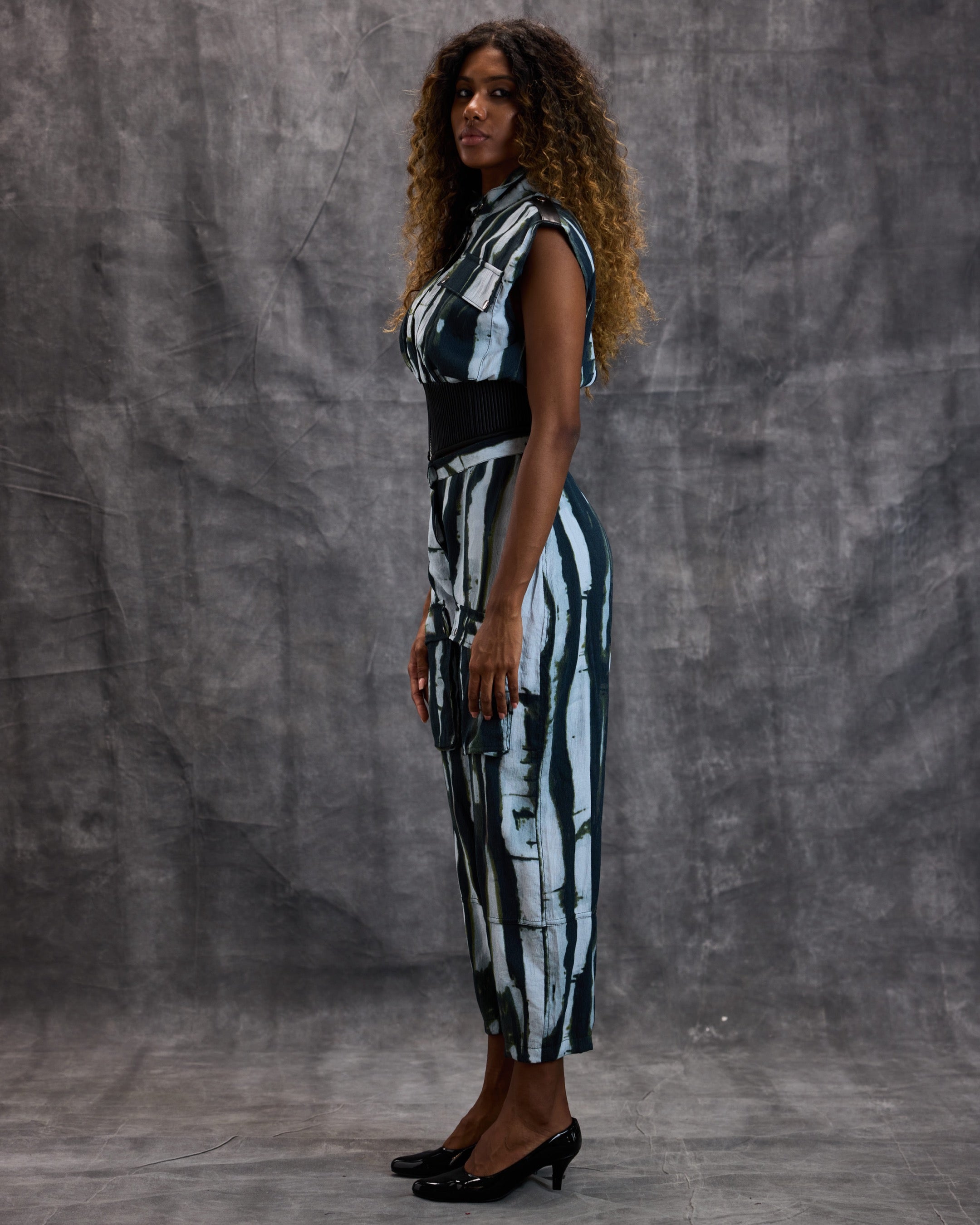Drift Stripe Utility Vest