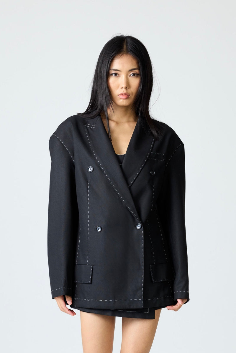 Erryn Black Blazer