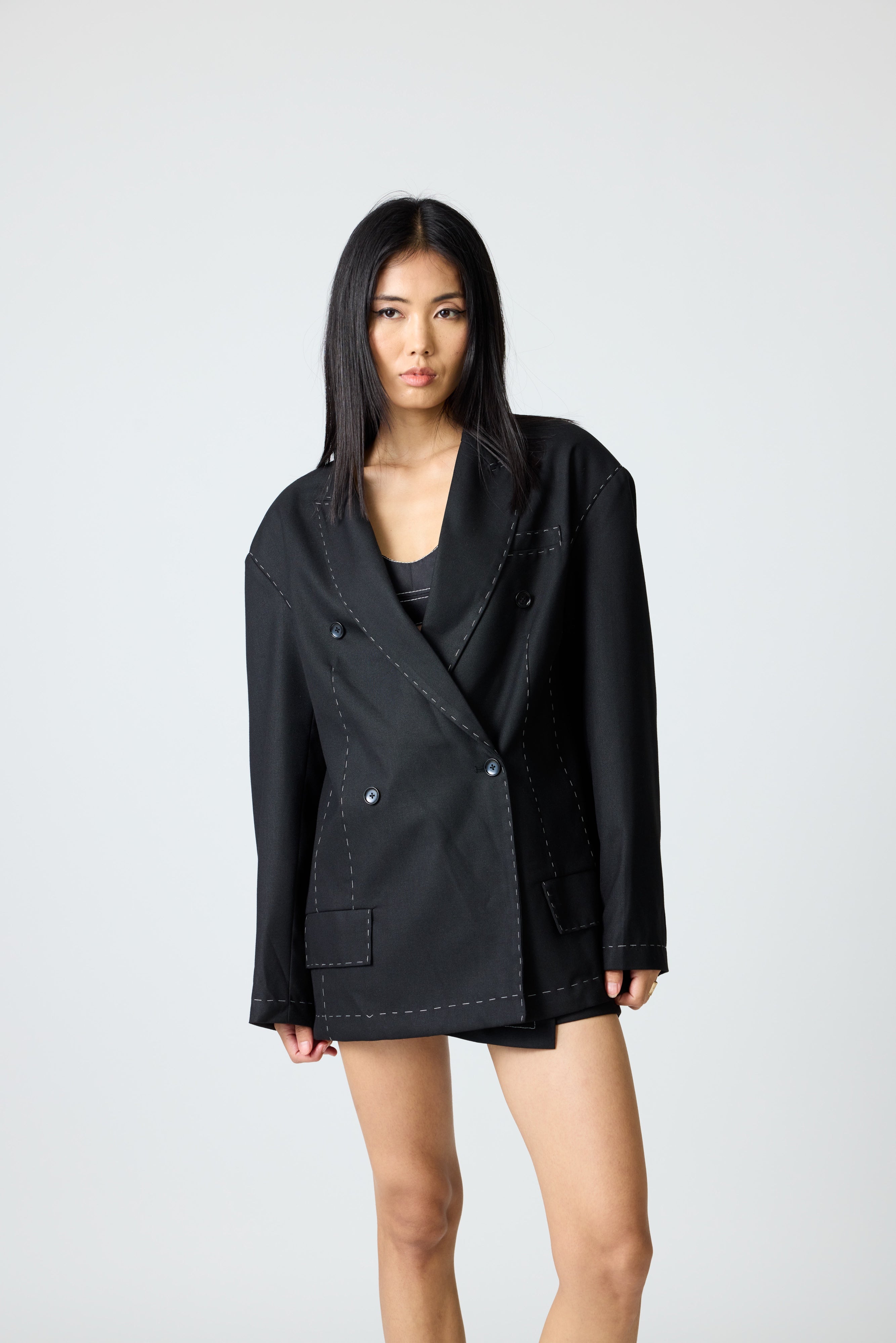 Erryn Black Blazer