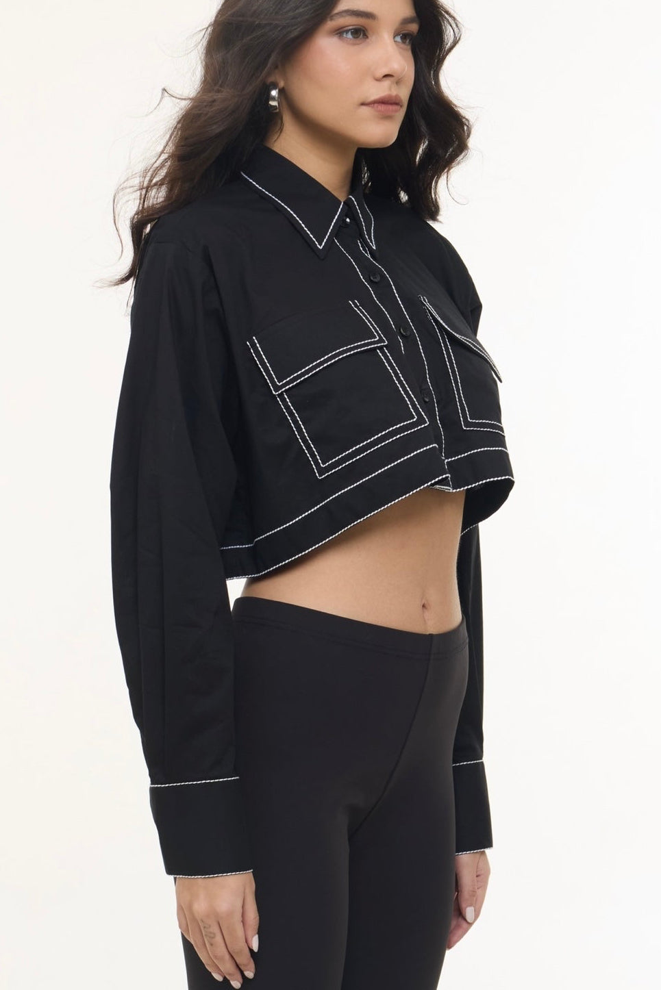 Erryn Crop Shirt
