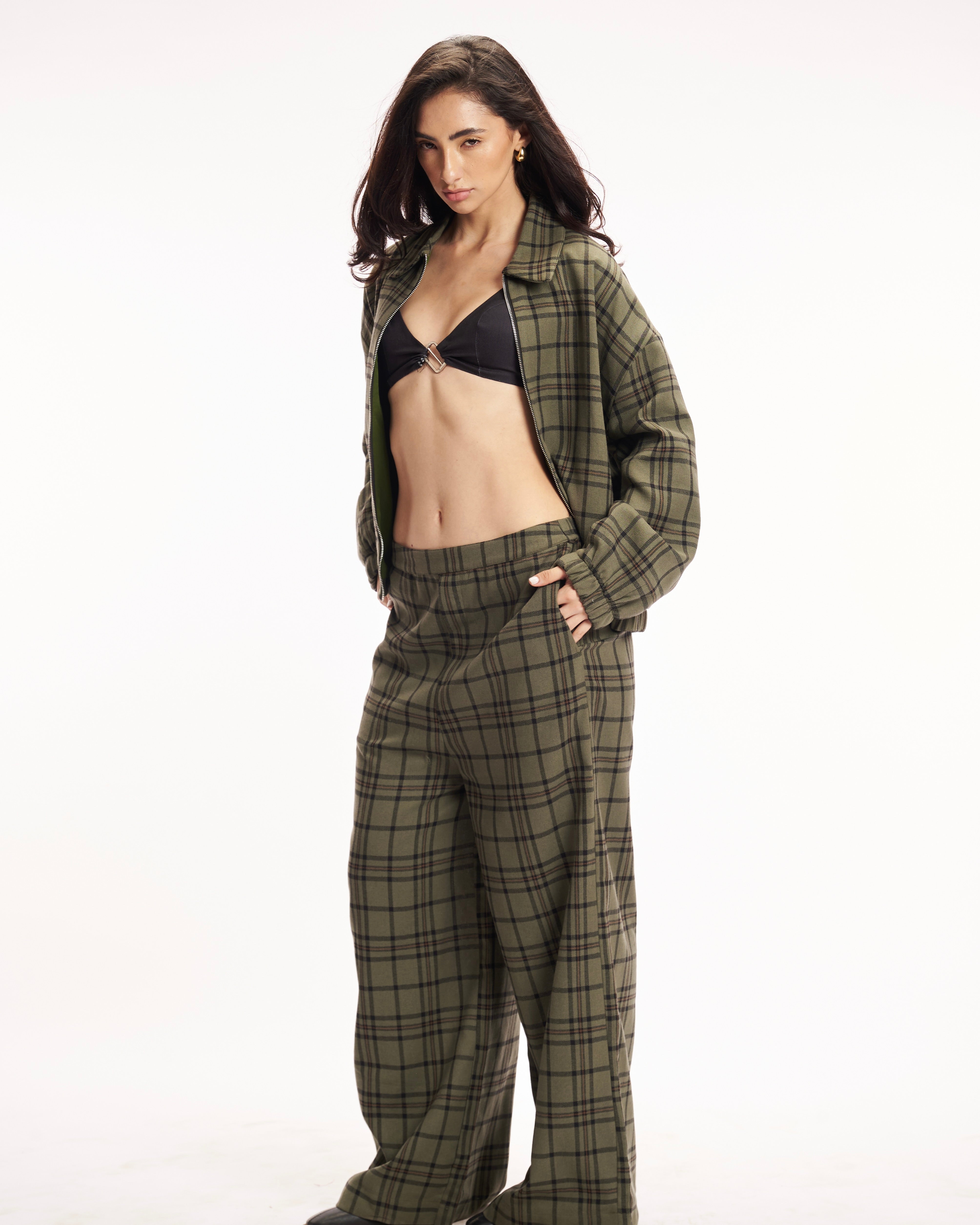Tartan Green Trouser