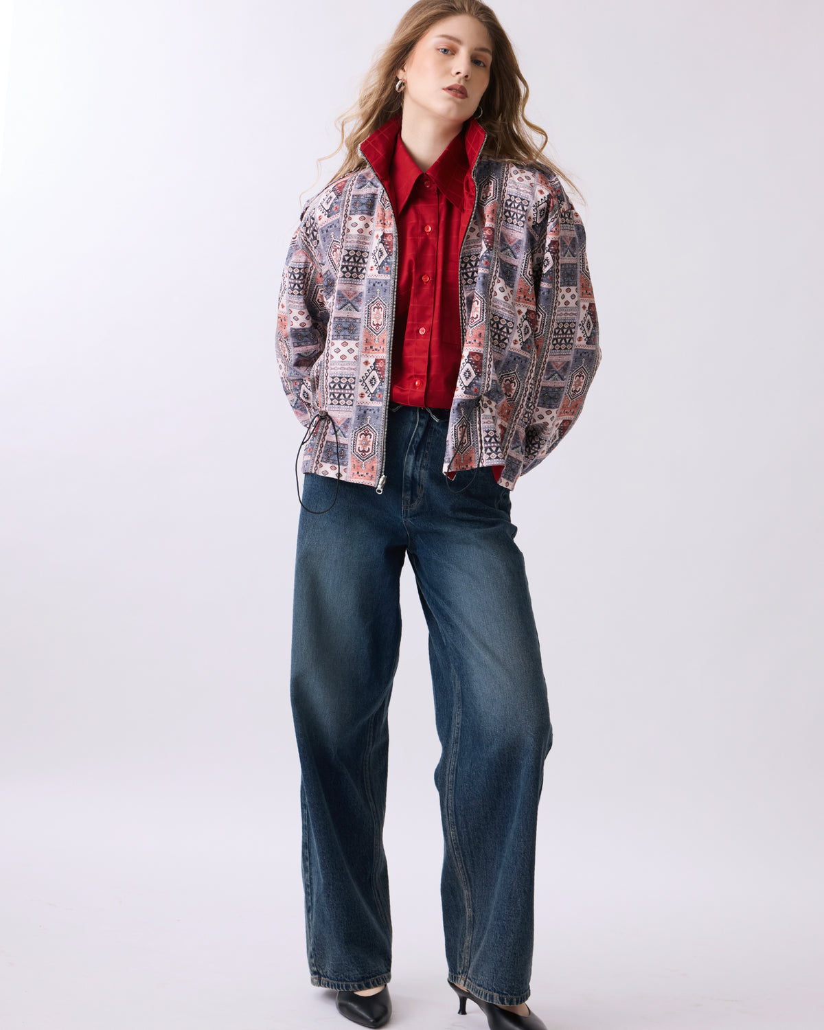 BANJARA DUNE KILIM BOMBER