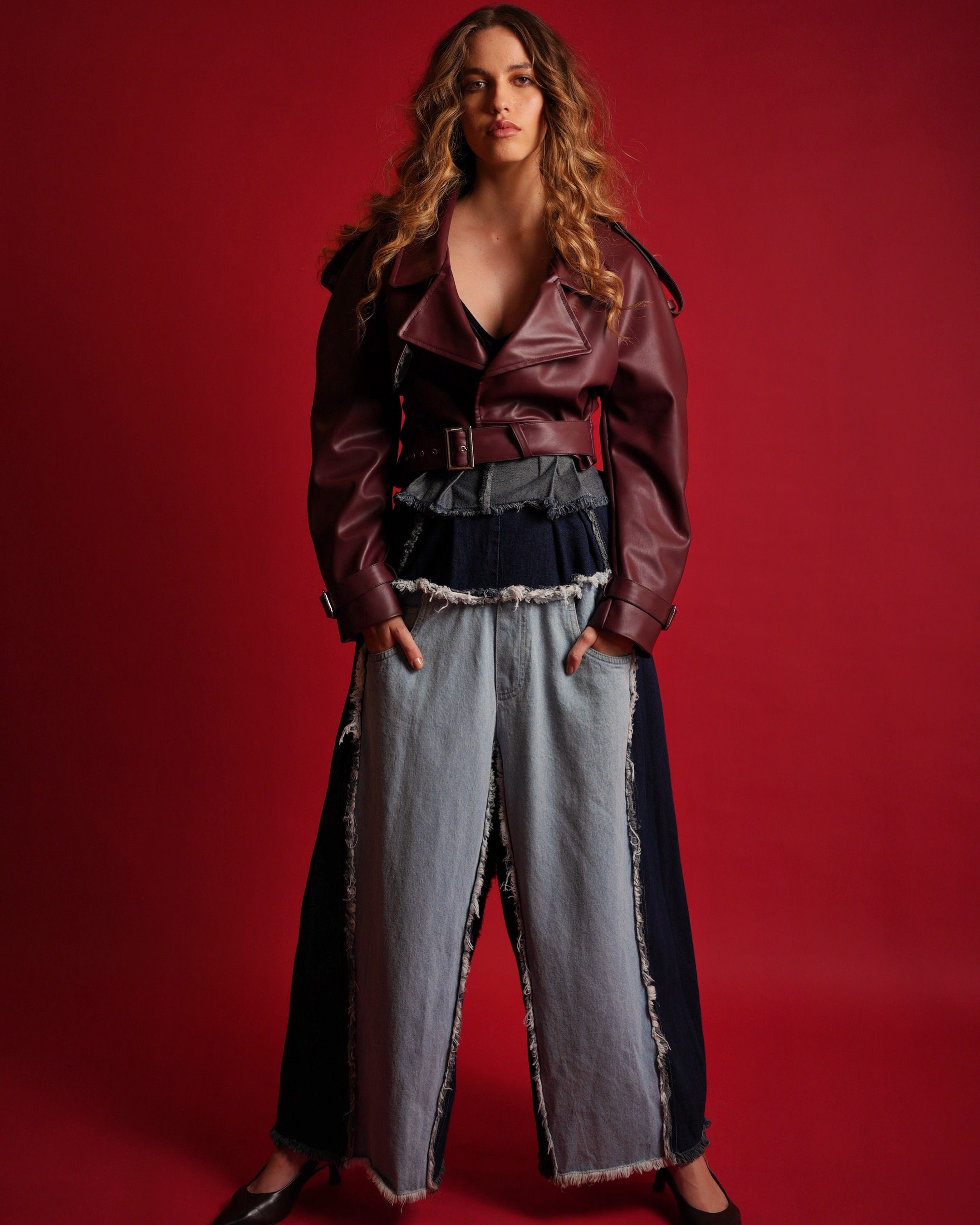 Georgie Corset Denim