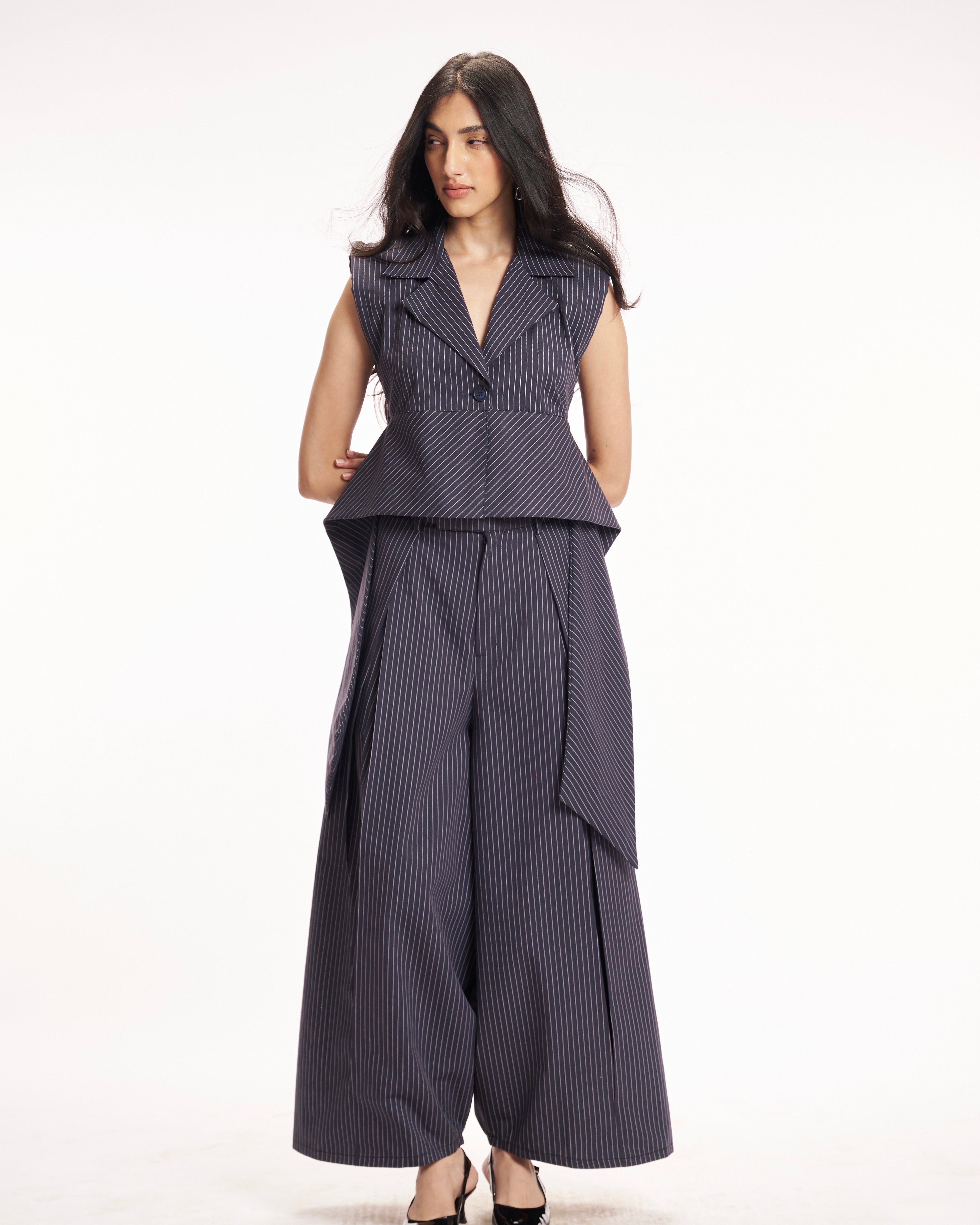 Elin Pinstripe Pants