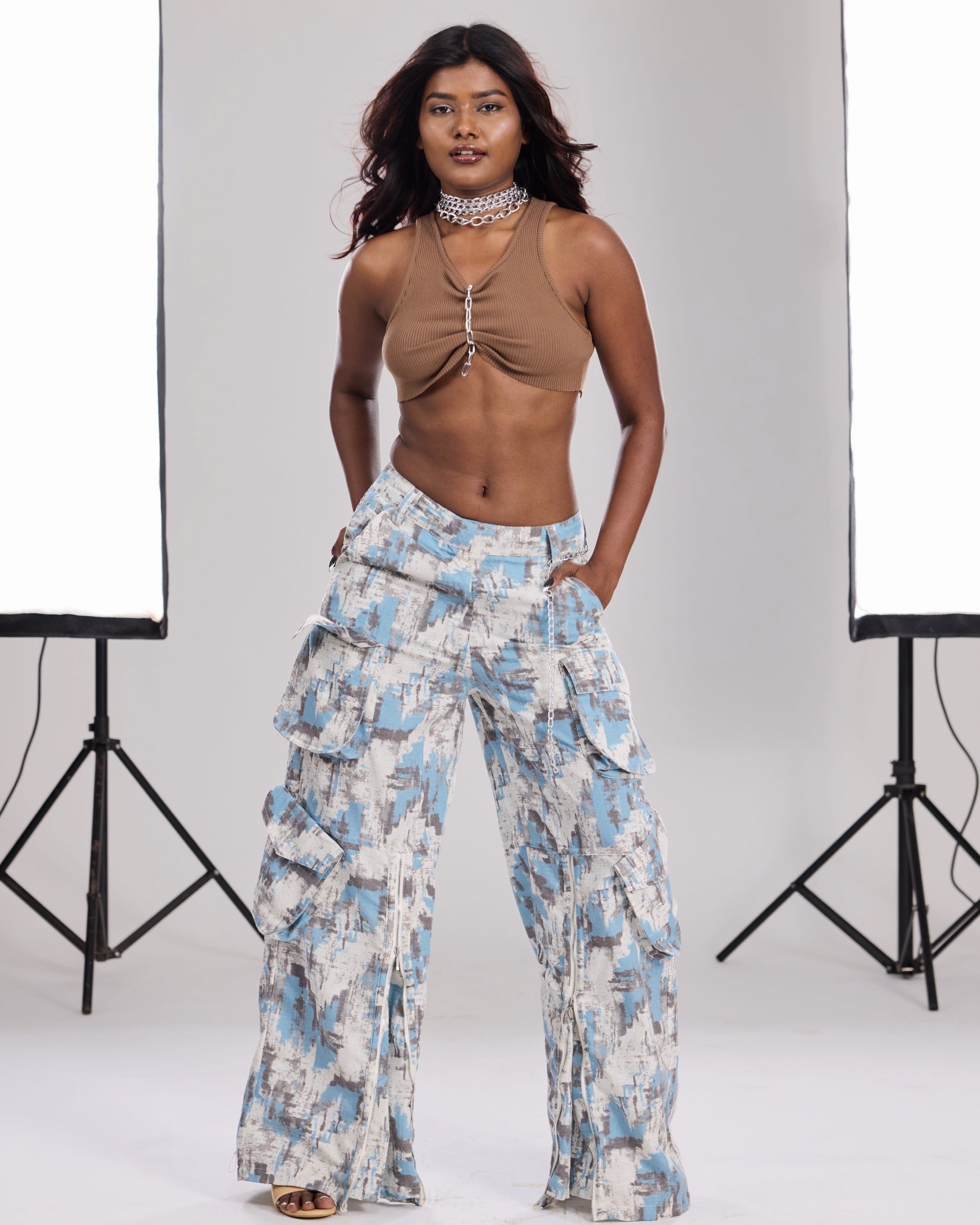 Nyra Utility Cargo Pants