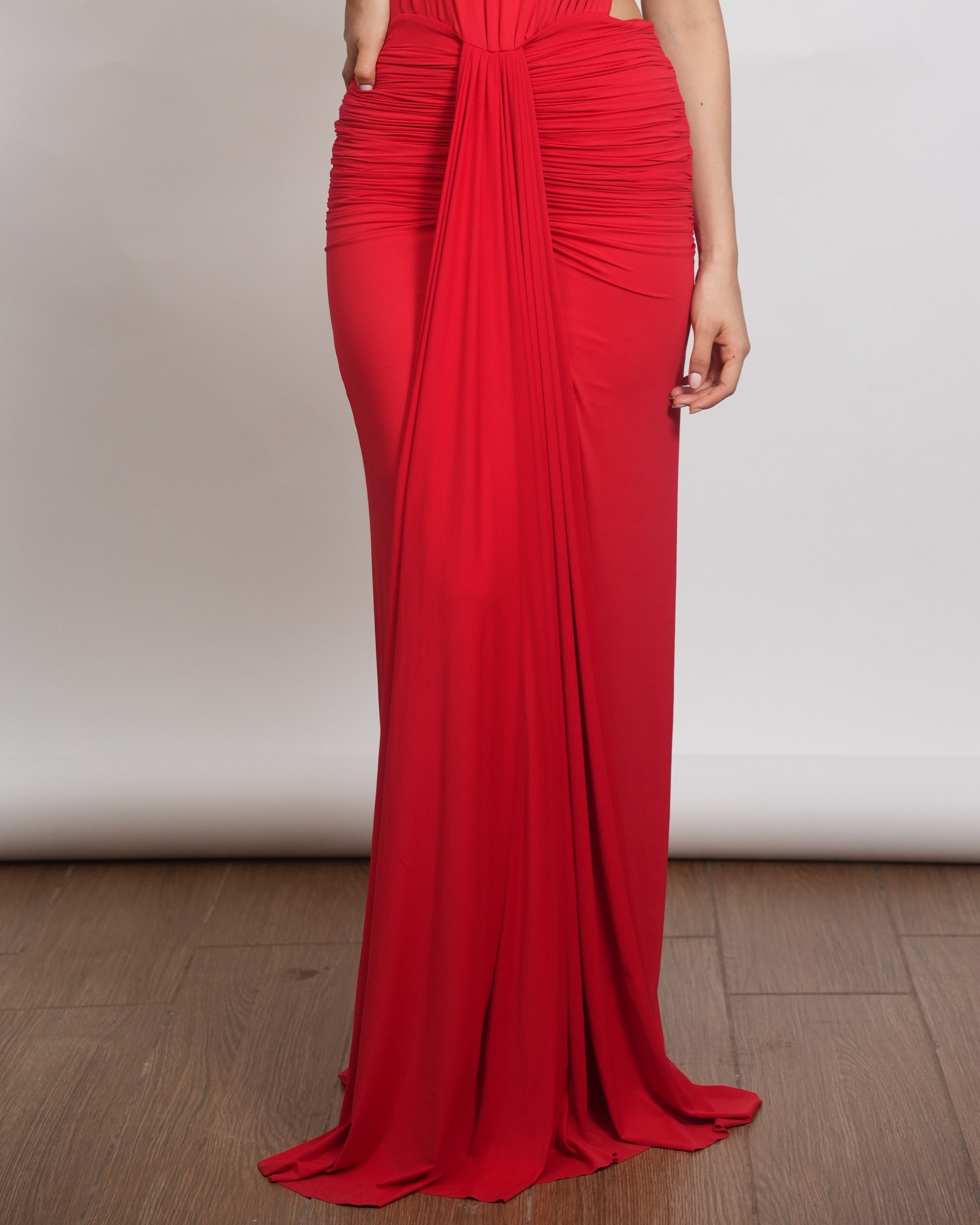 Nadia Backless Gown
