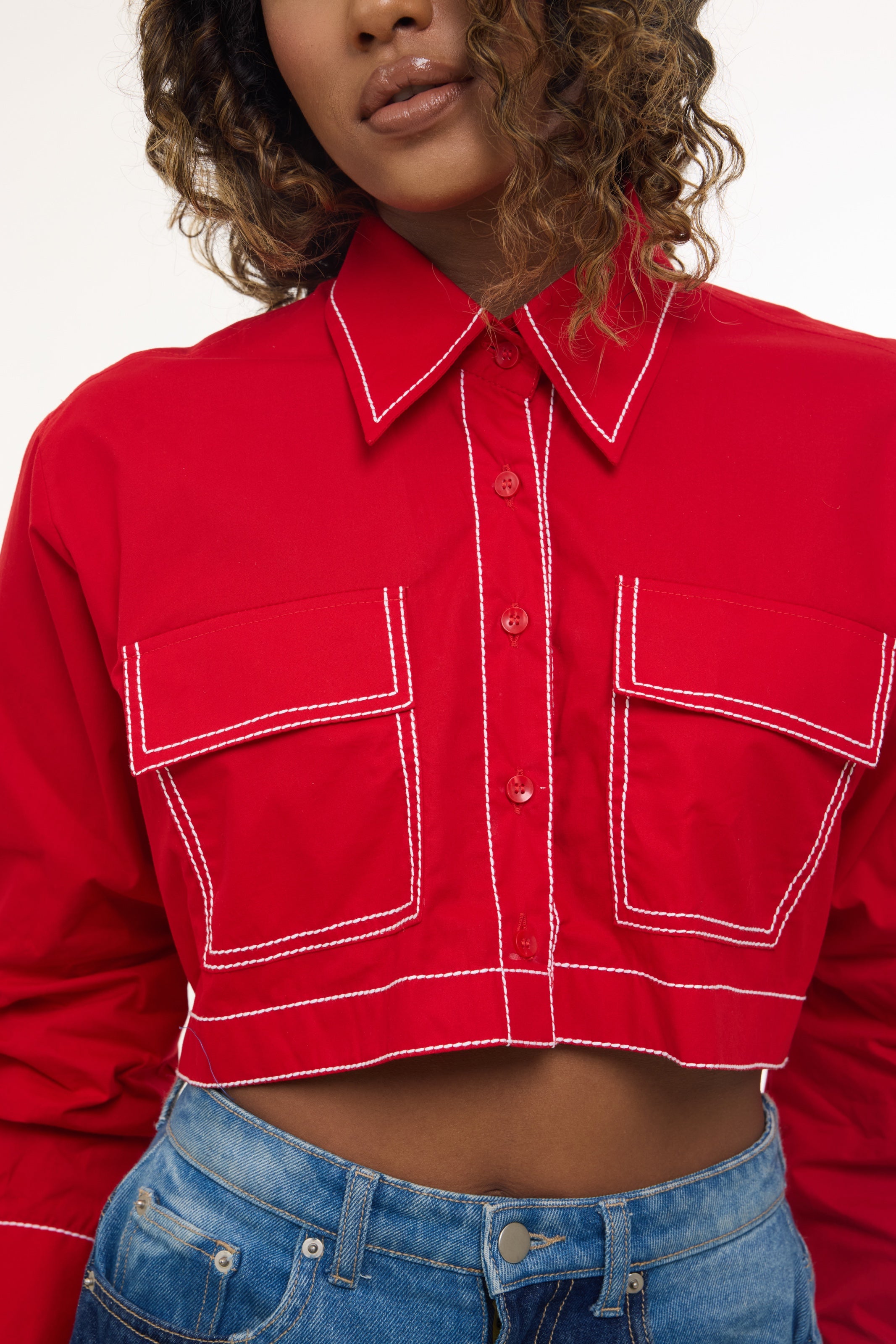 Erryn Crop Shirt