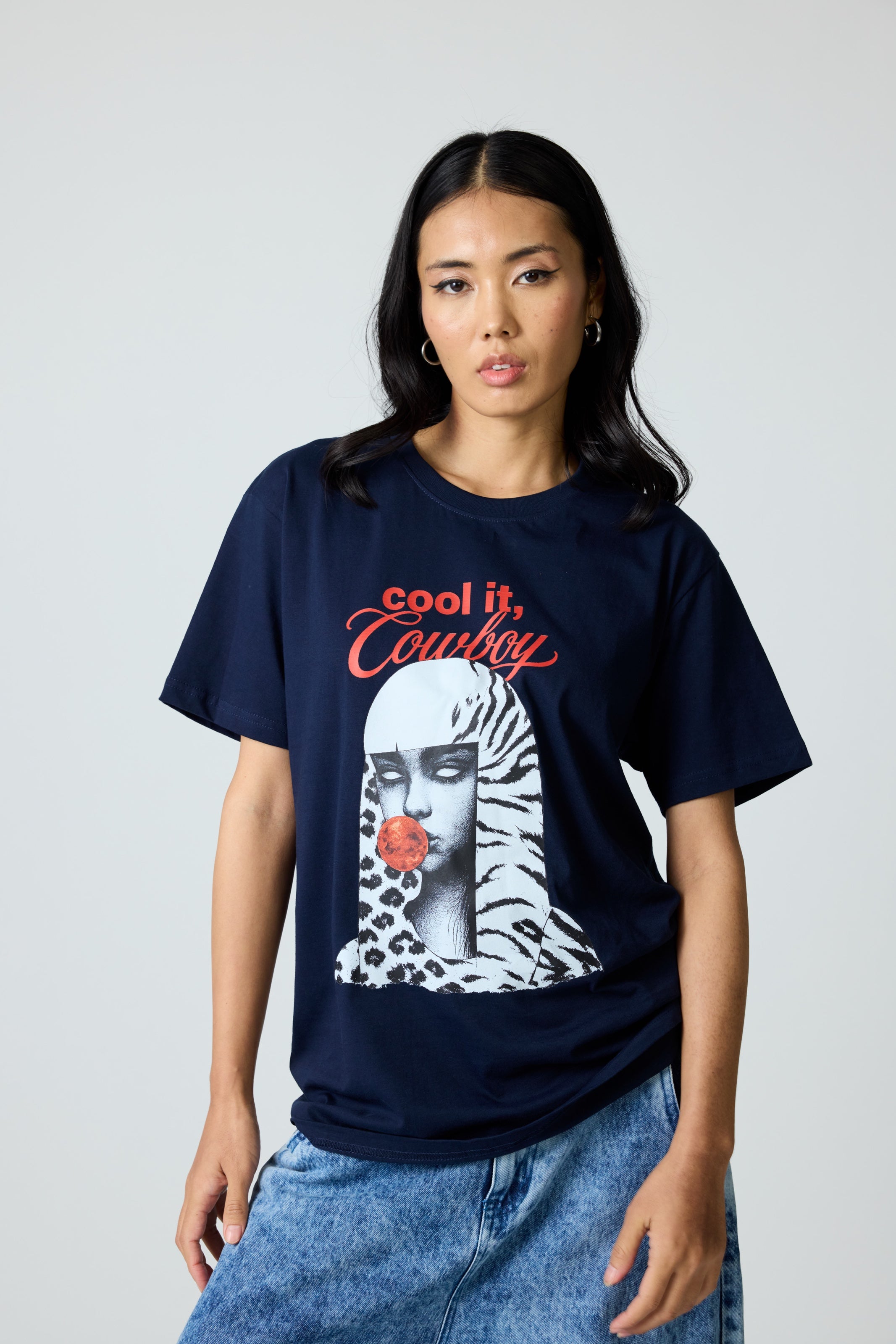Cool It Cowboy tee