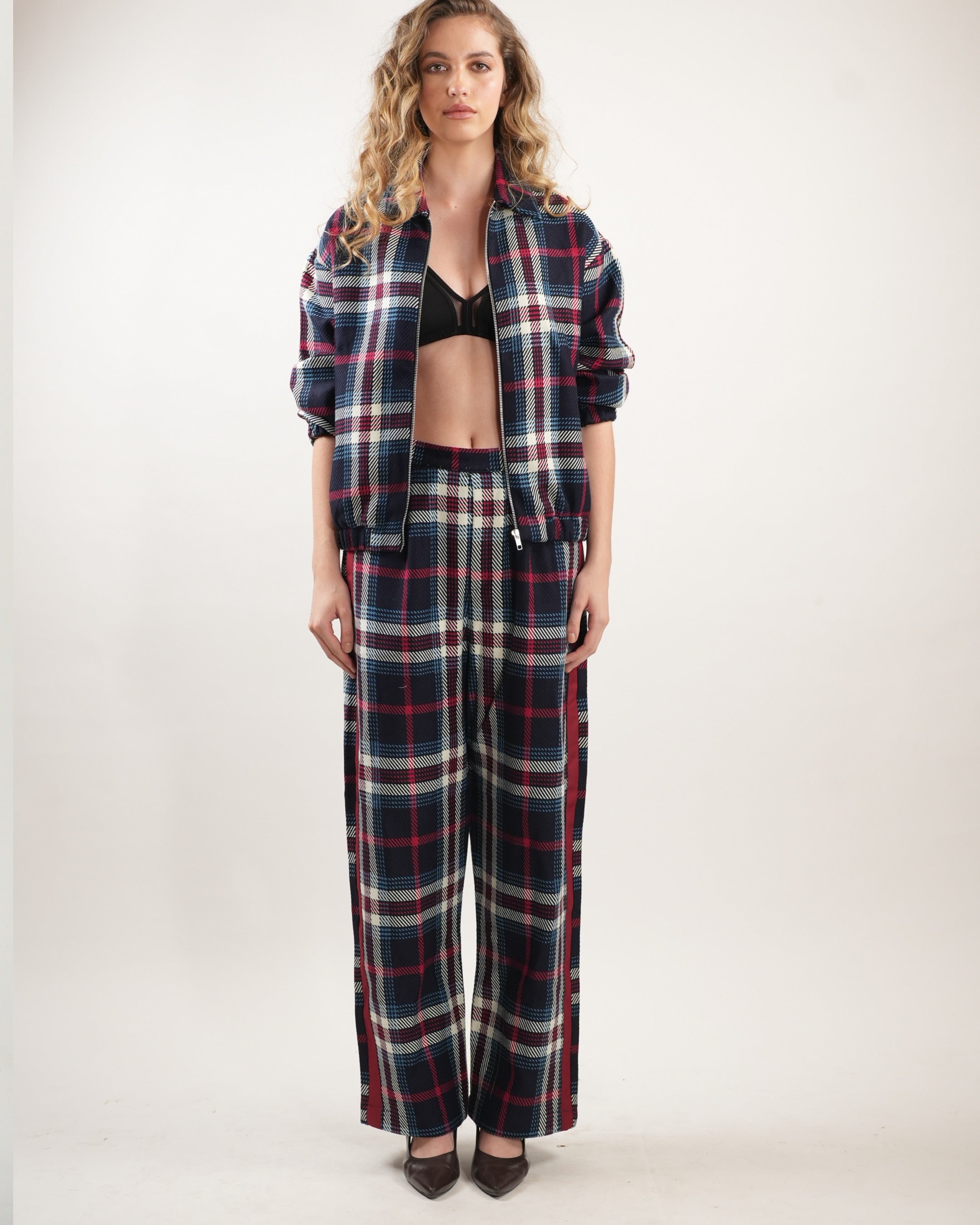Tri-Colour Tartan pant