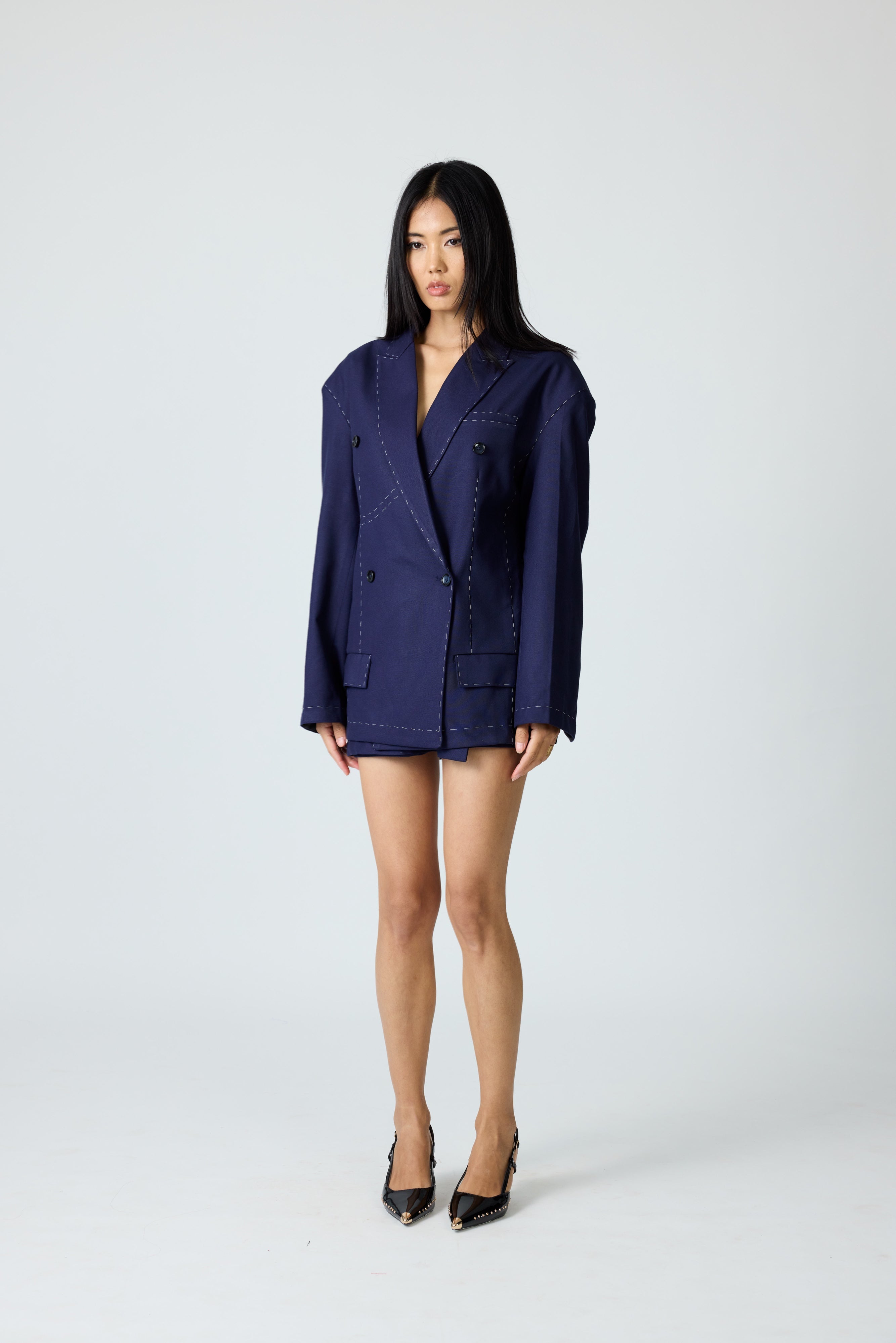 Erryn Navy Blue Blazer
