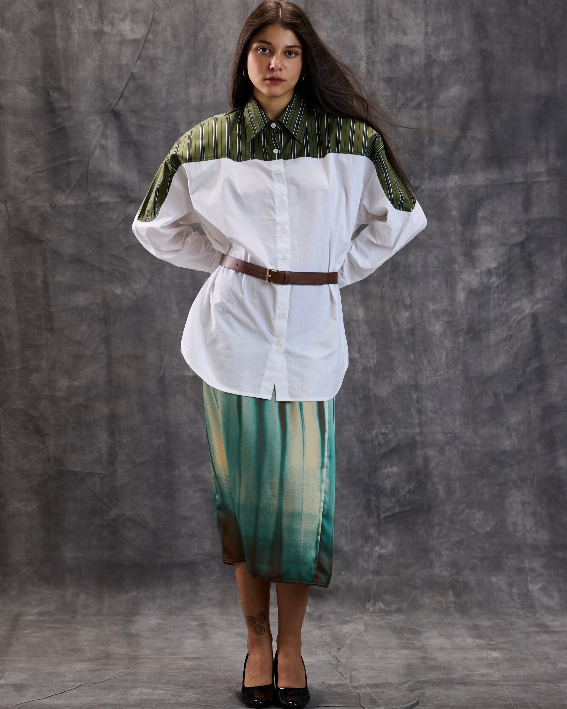Colour Block Shirt