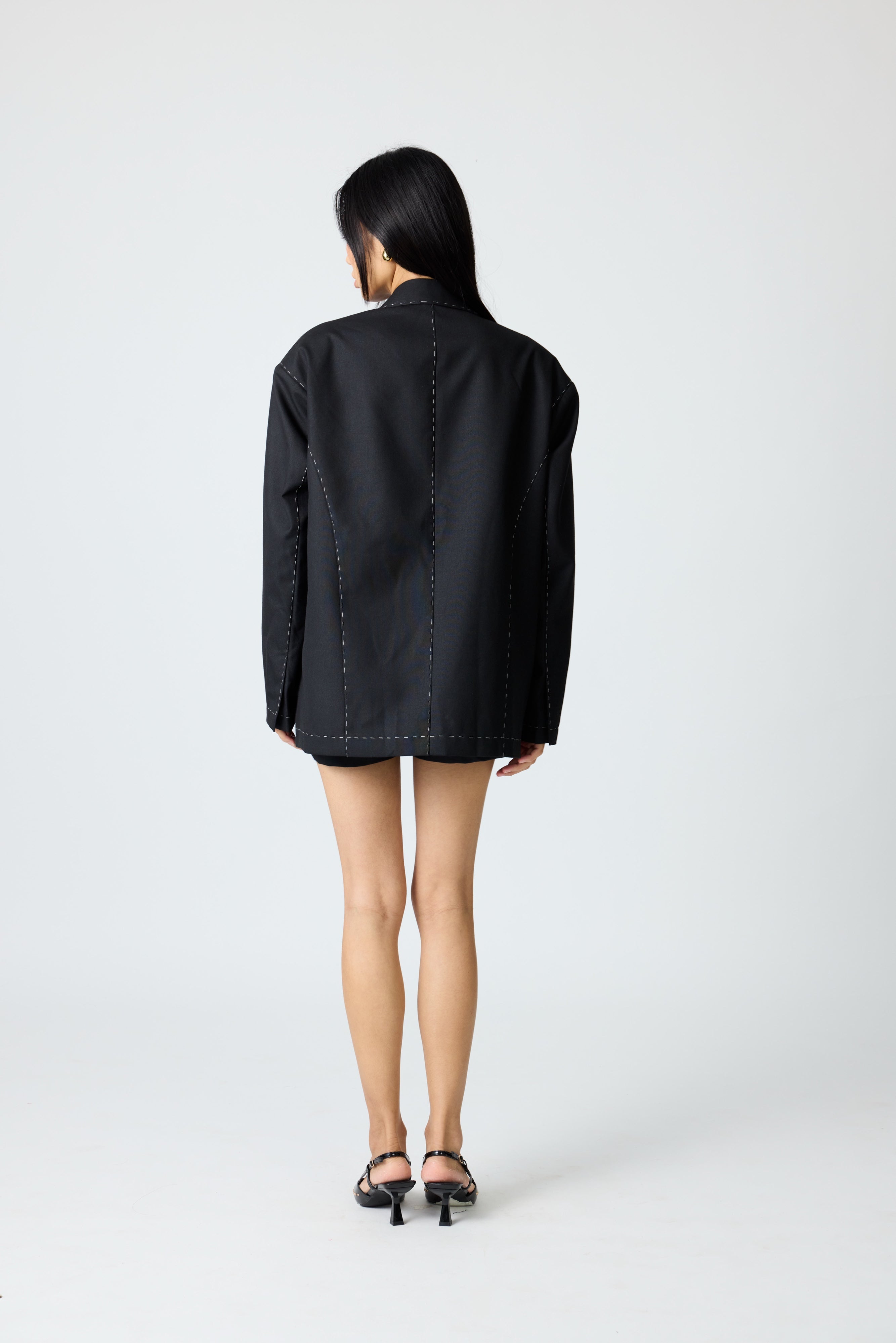 Erryn Black Blazer